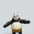 Kung Fu Panda "Po" Action Figure - Legendary Dragon Warrior Collectible
