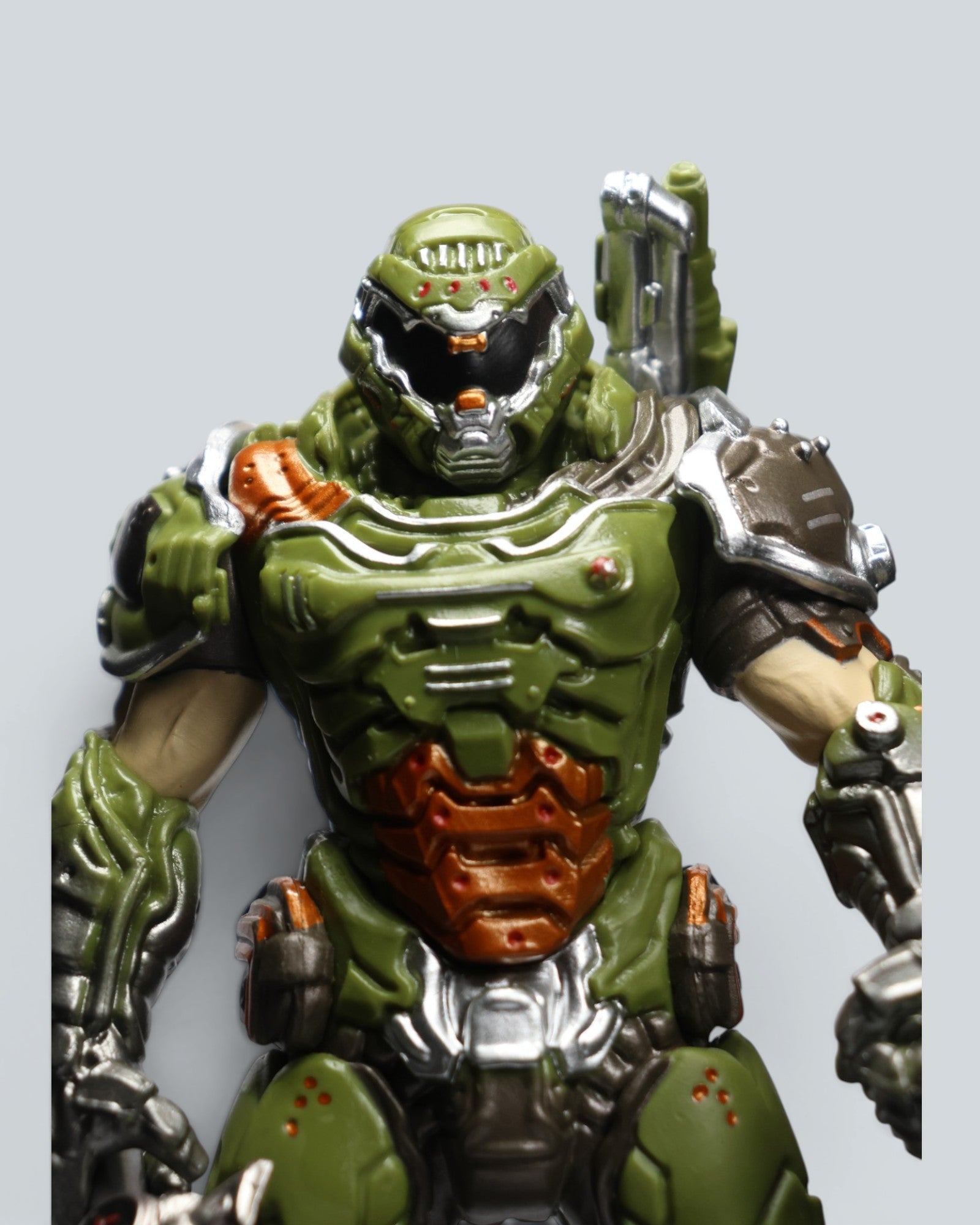 Doom Slayer "Doom Eternal" Collectible Statue with Crucible Blade - 7.5 inches.