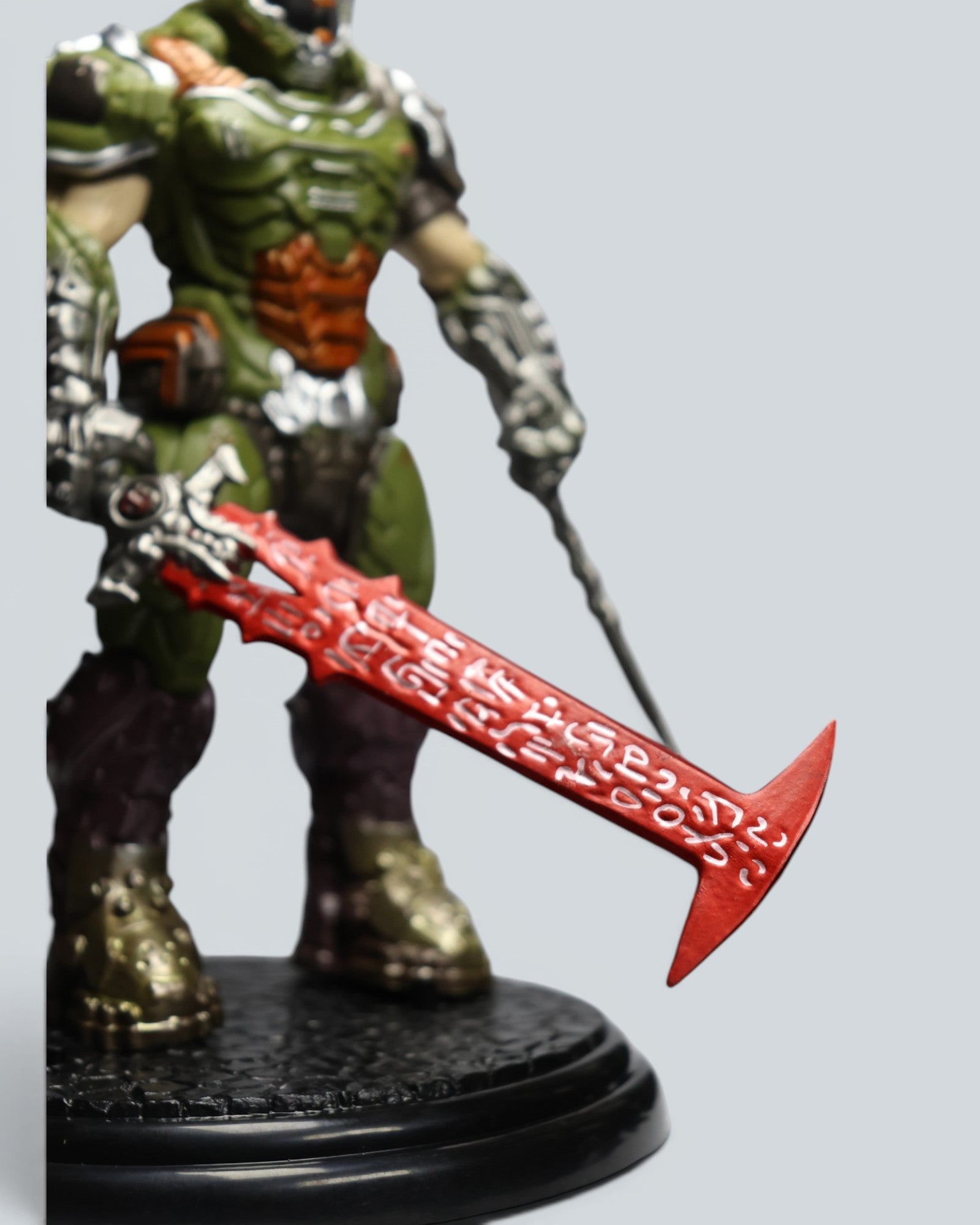 Doom Slayer "Doom Eternal" Collectible Statue with Crucible Blade - 7.5 inches.