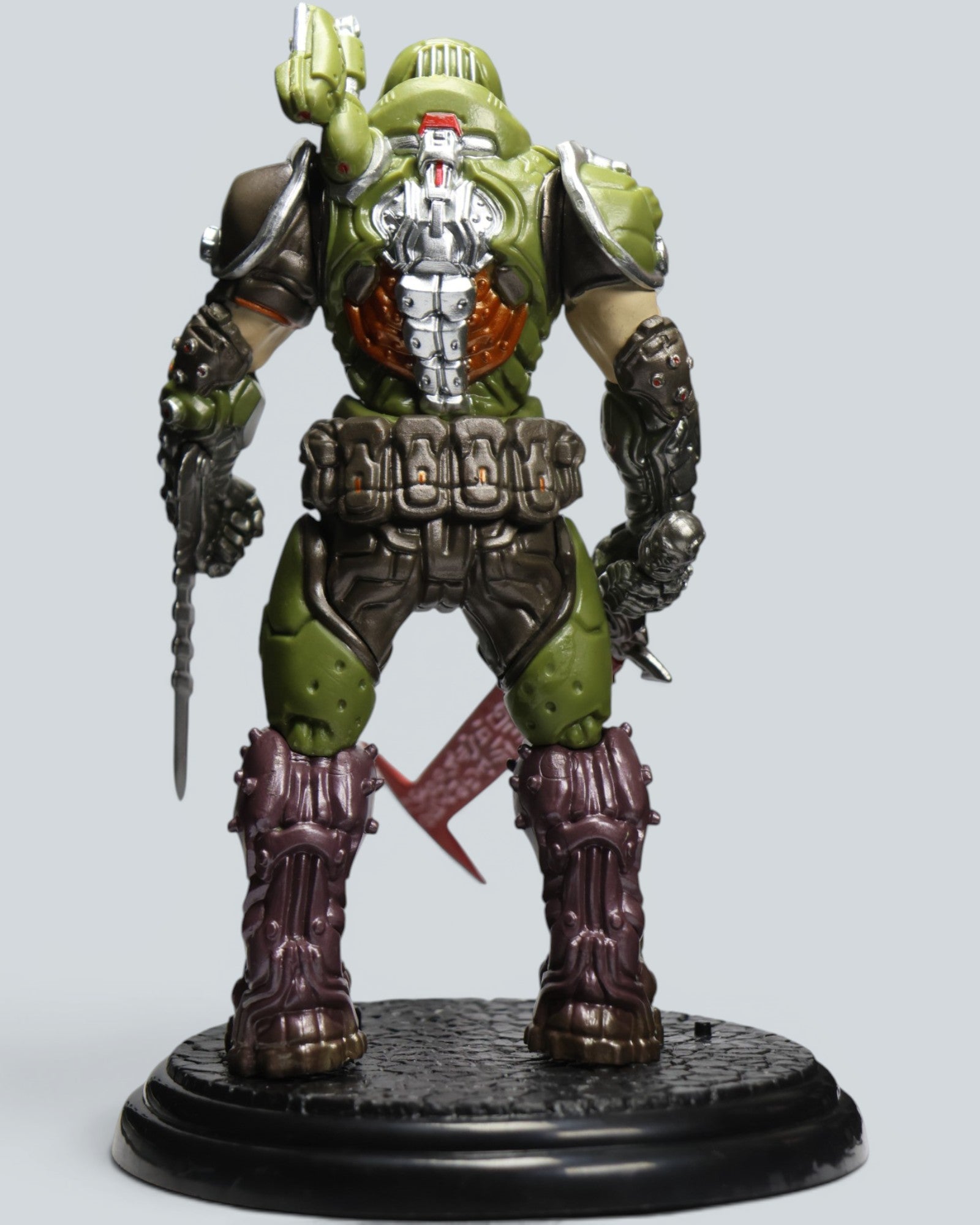 Doom Slayer "Doom Eternal" Collectible Statue with Crucible Blade - 7.5 inches.