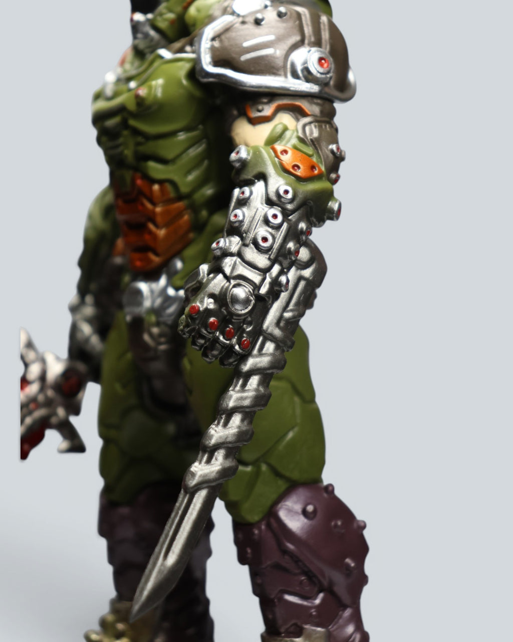 Doom Slayer "Doom Eternal" Collectible Statue with Crucible Blade - 7.5 inches.
