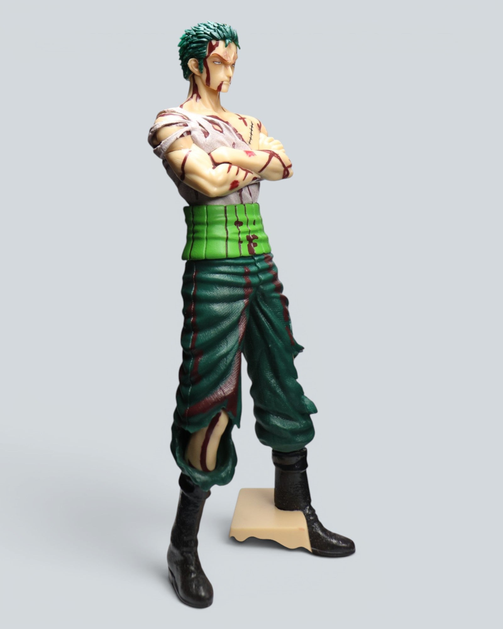 One Piece: Roronoa Zoro "Nothing Happened" Battle Damage Figure