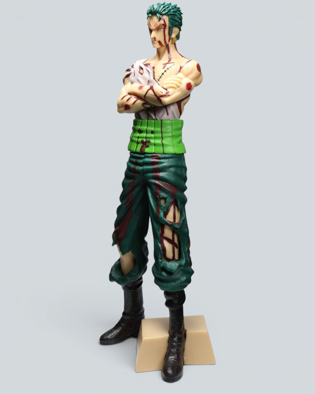 One Piece: Roronoa Zoro "Nothing Happened" Battle Damage Figure
