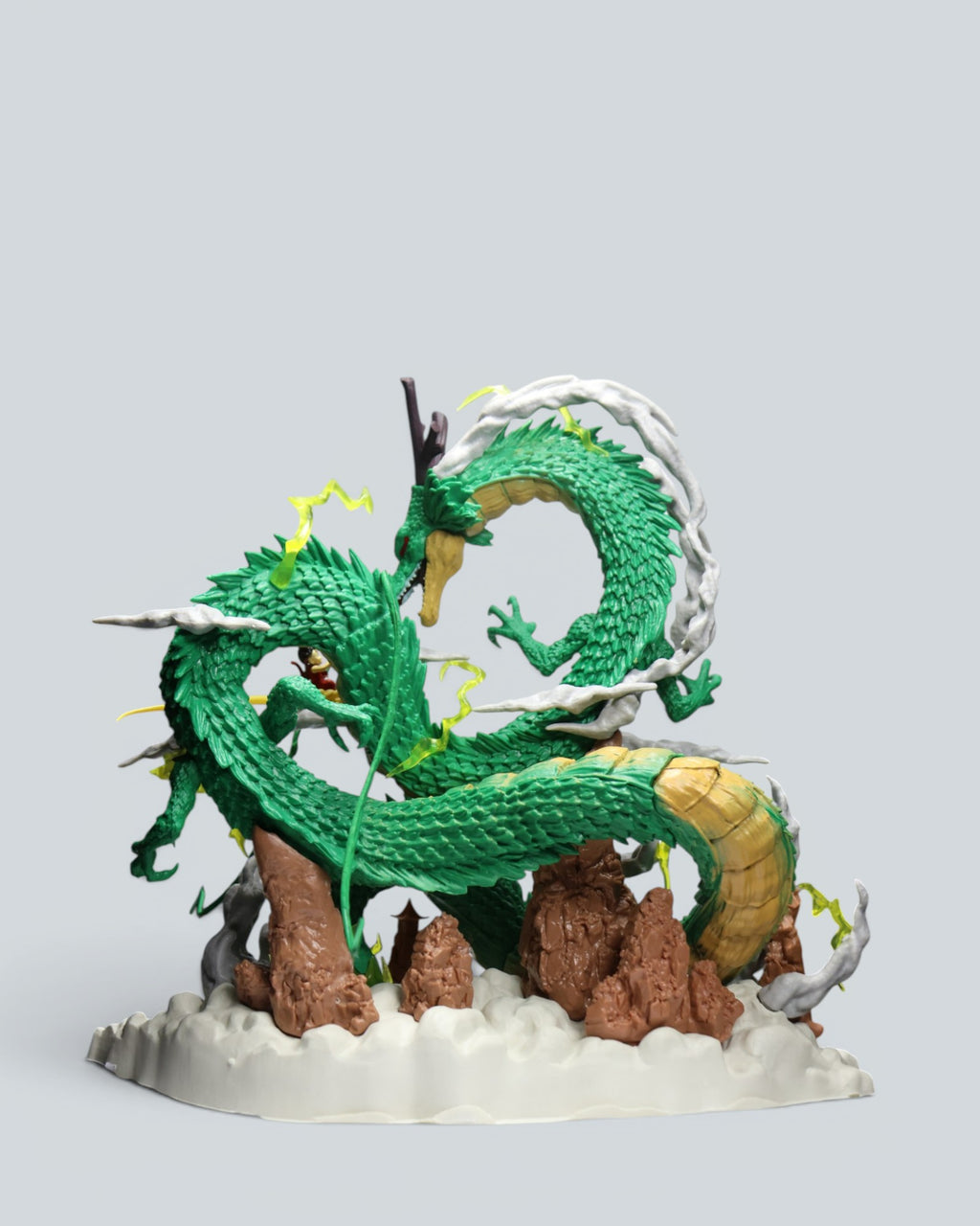 Dragon Ball: Shenron and Kid Goku Flying Nimbus Diorama Statue