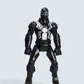 Marvel Spider-Man Symbiote Black Suit Spiked Tactical Action Figure