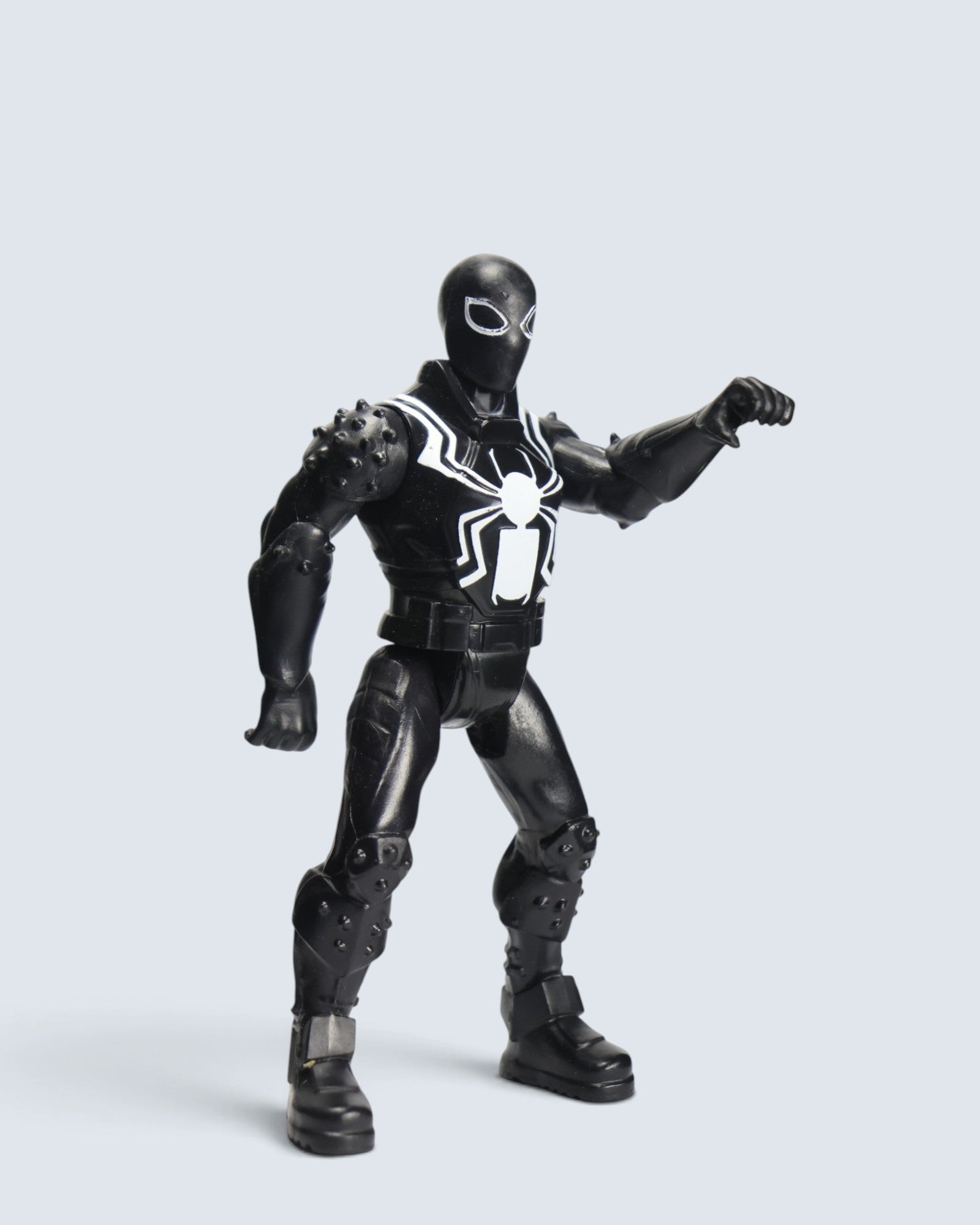 Marvel Spider-Man Symbiote Black Suit Spiked Tactical Action Figure