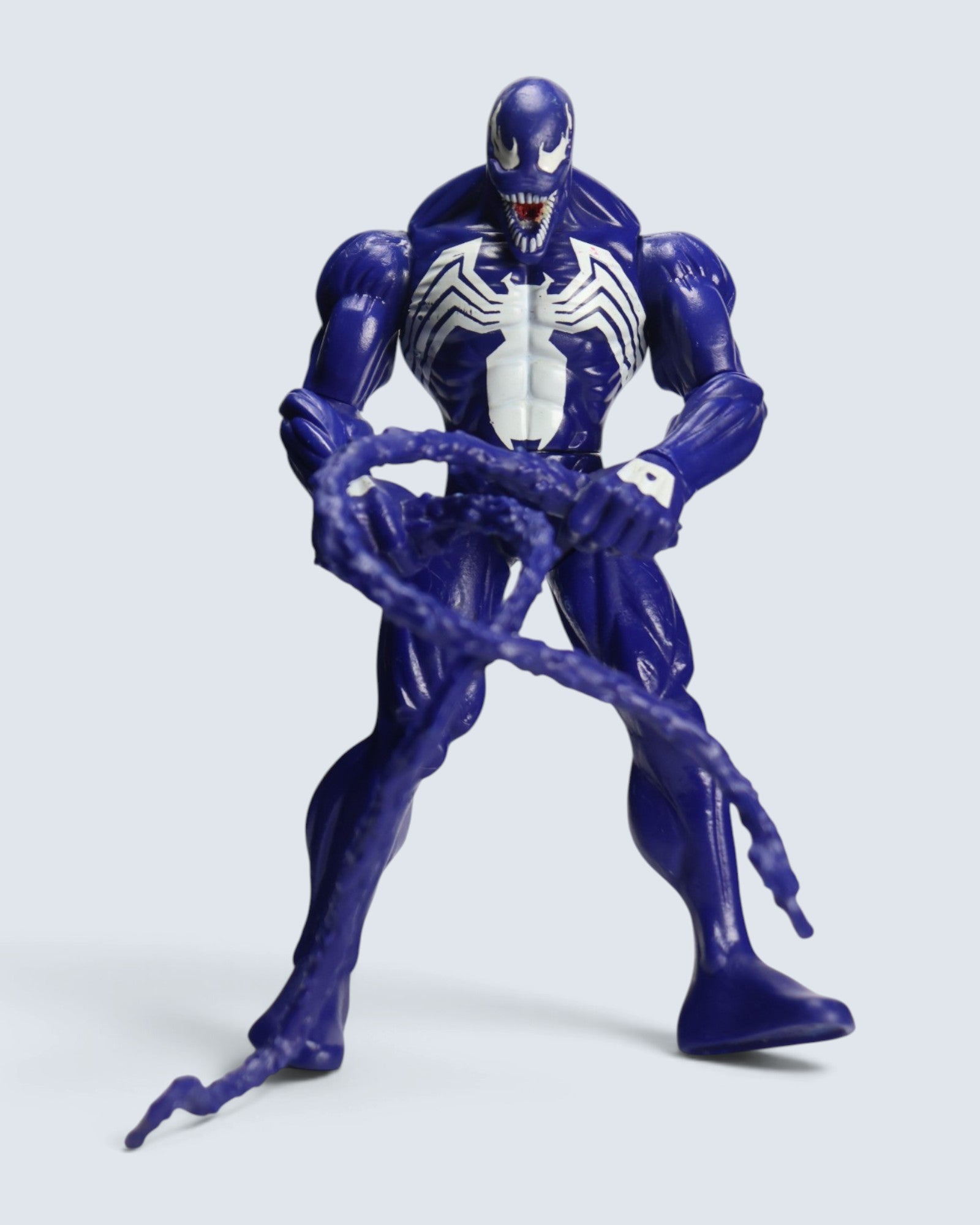 Marvel Spider-Man Venom Symbiosis Blue Variant Action Figure with Tendrils