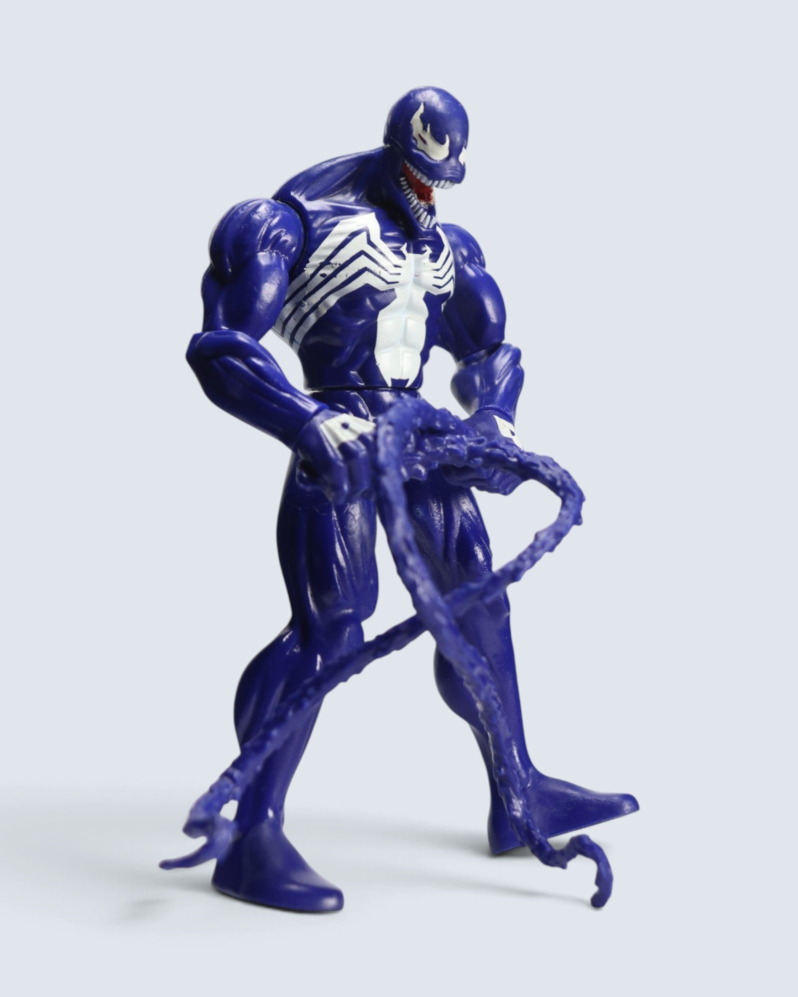 Marvel Spider-Man Venom Symbiosis Blue Variant Action Figure with Tendrils