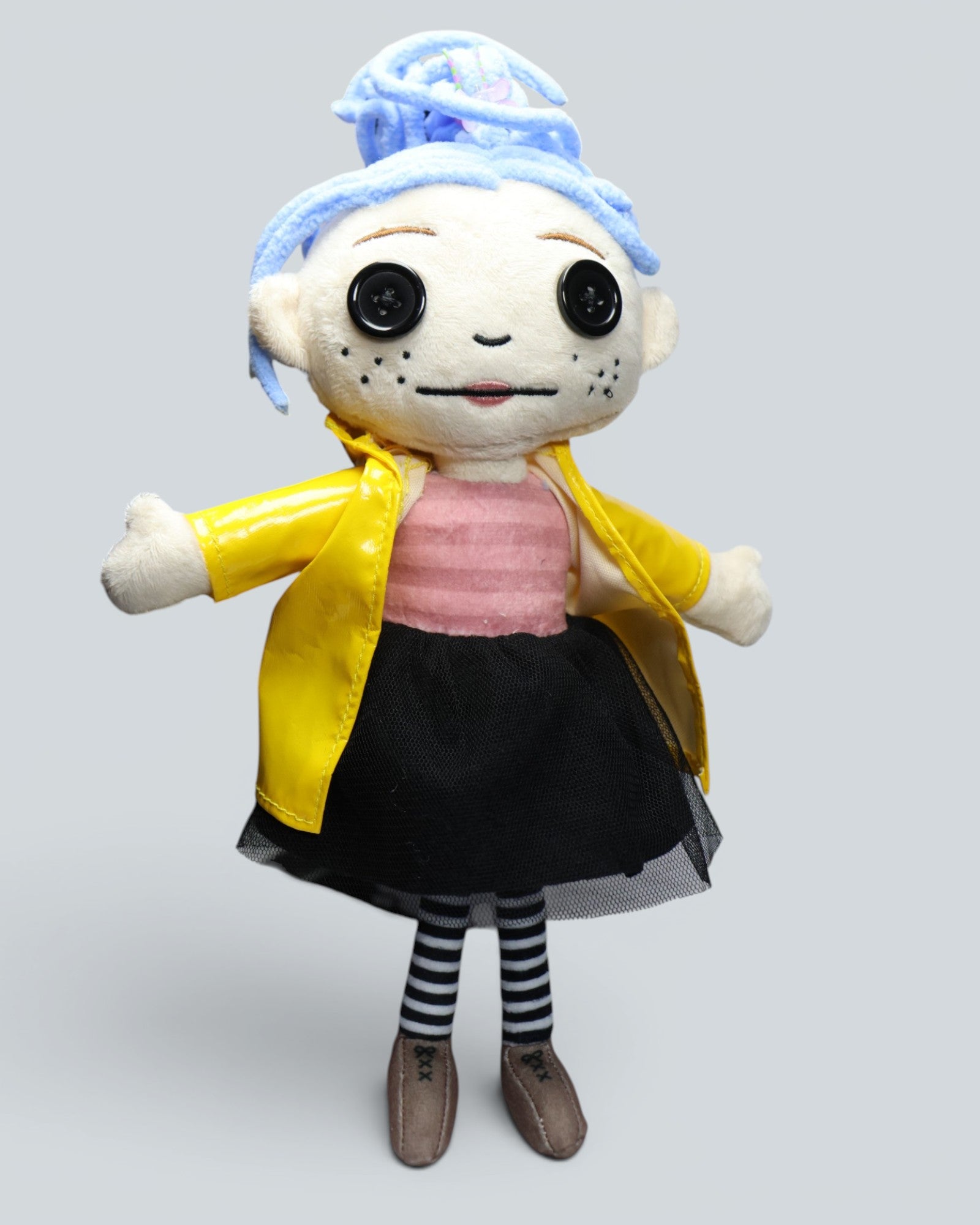 Coraline Jones "Other World" Button-Eye Plush Doll - 11 inches