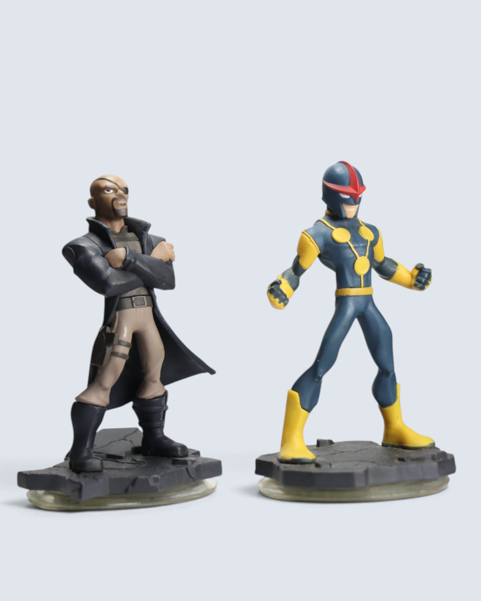 Marvel Super Heroes Nick Fury & Nova Figures Lot (2-Pack)