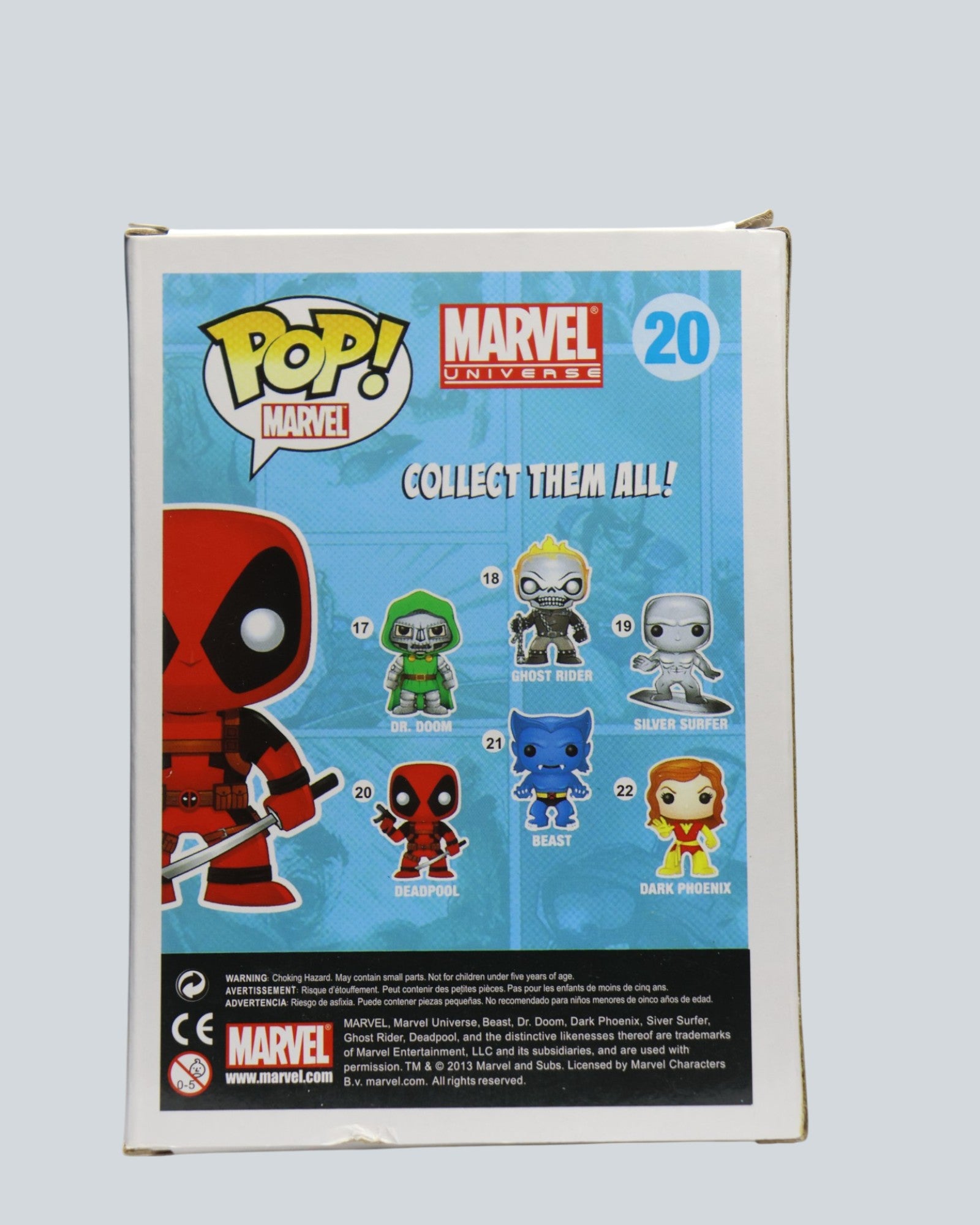 Deadpool - FunkoPop Bobble-Head – Vinyl Figure #20
