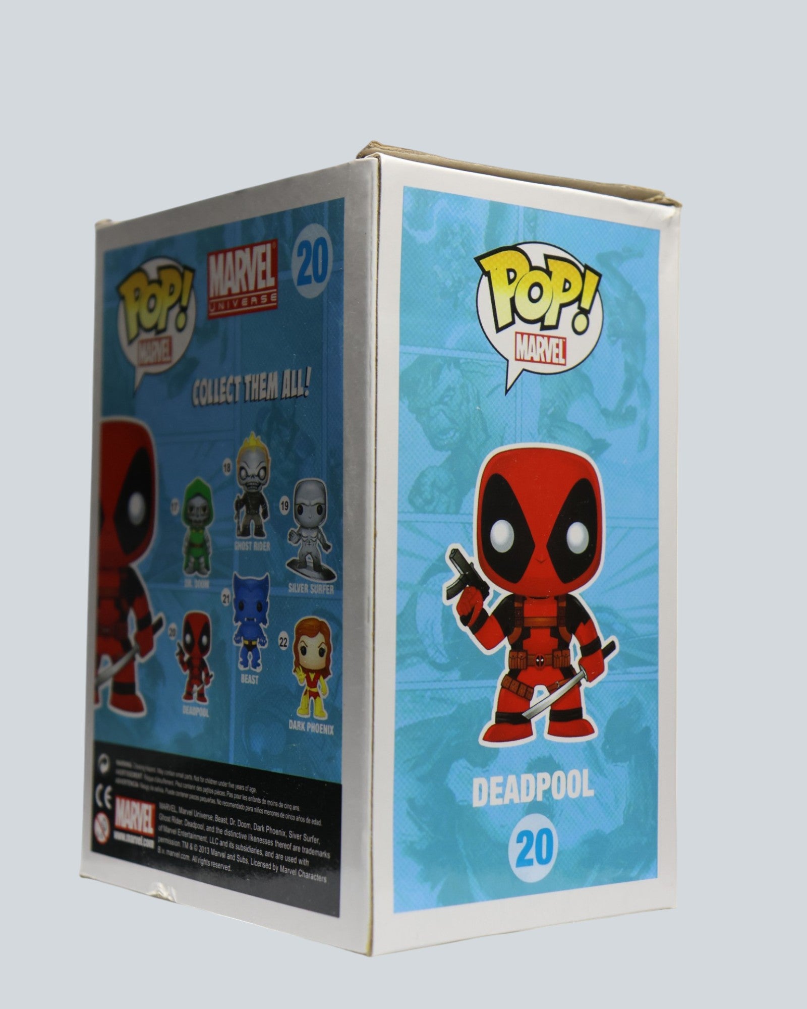 Deadpool - FunkoPop Bobble-Head – Vinyl Figure #20