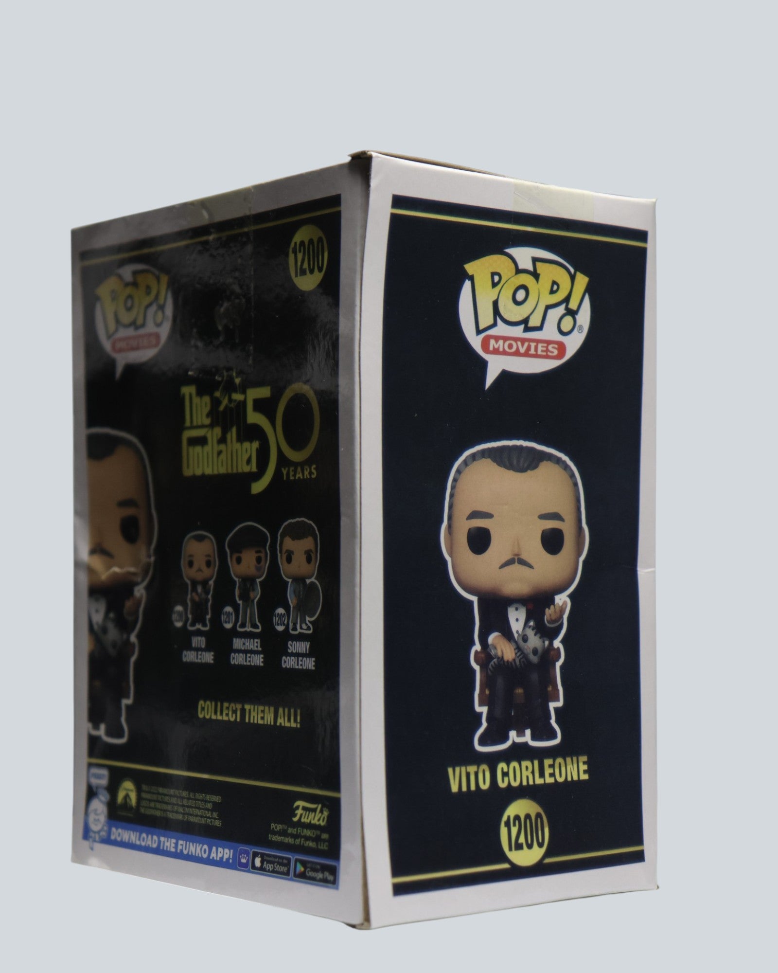 The Godfather 50th Anniversary #1200 - Vito Corleone - FunkoPop Vinyl Figure