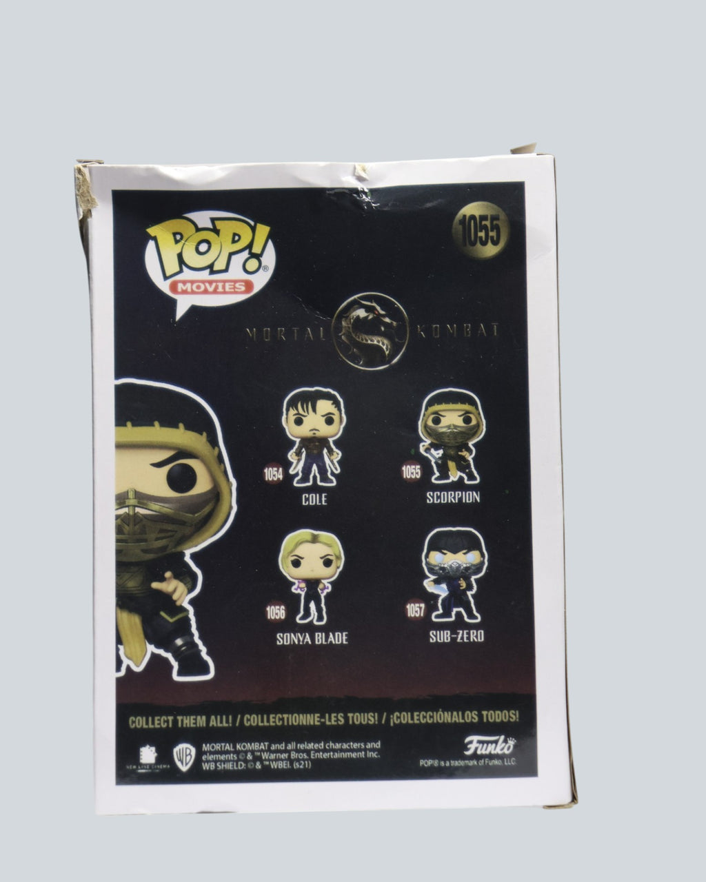 Mortal Kombat - Scorpion FunkoPop –  Movie Edition #1055
