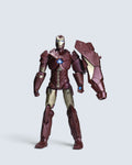 Marvel Iron Man Mark Suit Action Figure with Detachable Cannon Blaster