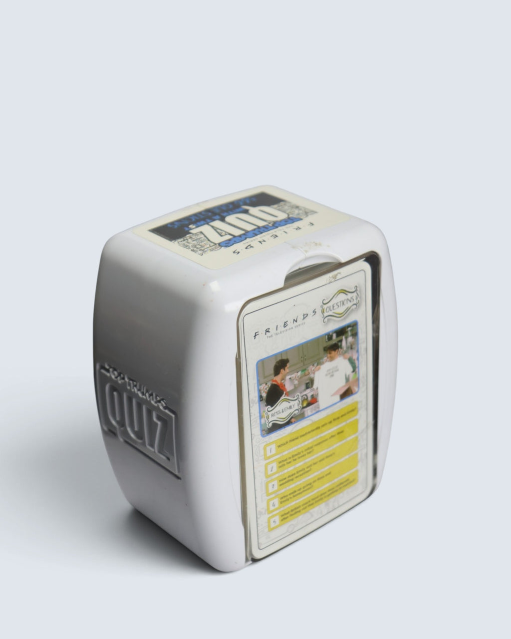 Friends Top Trumps Quiz with a Twist 500 Questions Card Game