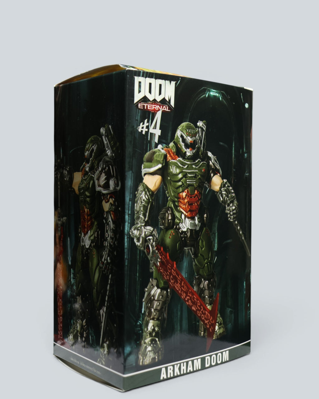Doom Slayer "Doom Eternal" Collectible Statue with Crucible Blade - 7.5 inches.