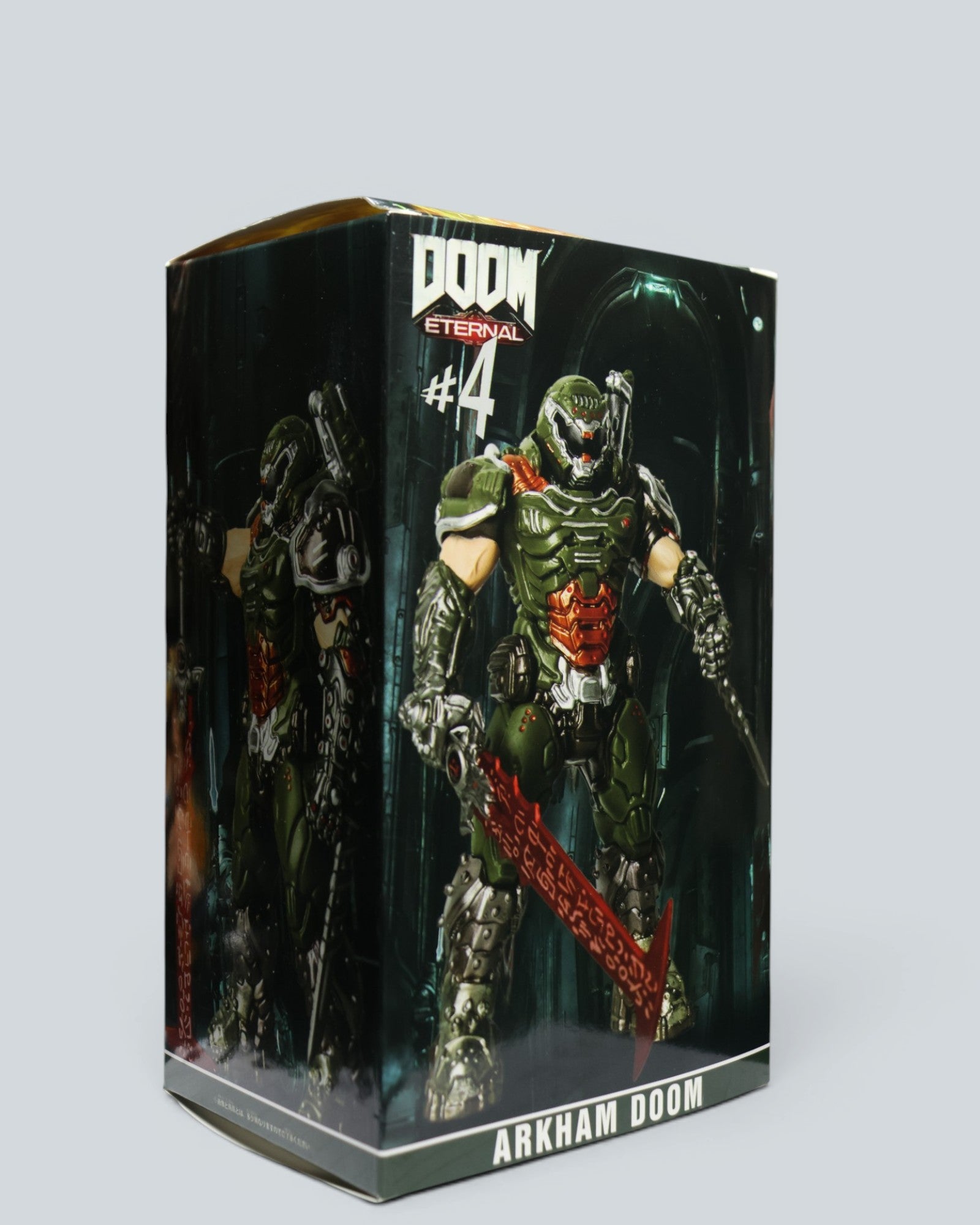 Doom Slayer "Doom Eternal" Collectible Statue with Crucible Blade - 7.5 inches.
