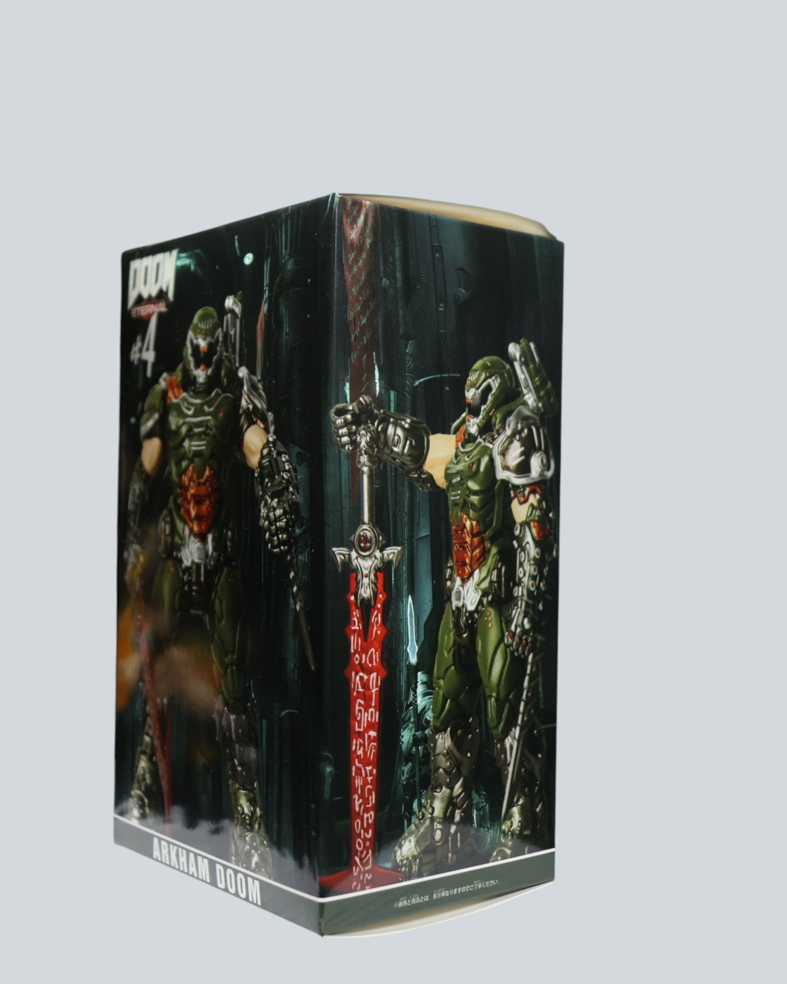 Doom Slayer "Doom Eternal" Collectible Statue with Crucible Blade - 7.5 inches.