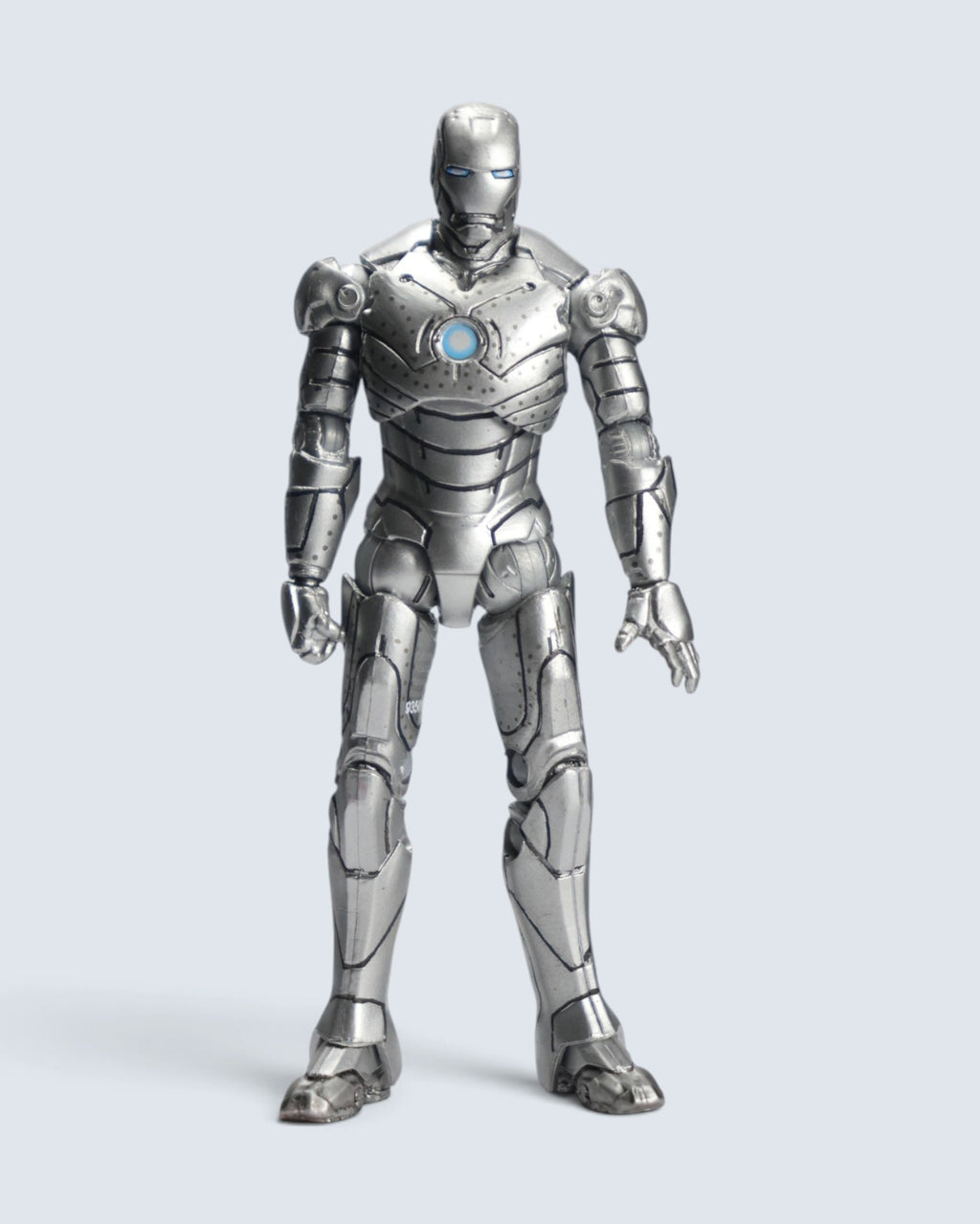 Marvel Official Hasbro Iron Man Silver Centurion Armor Action Figure