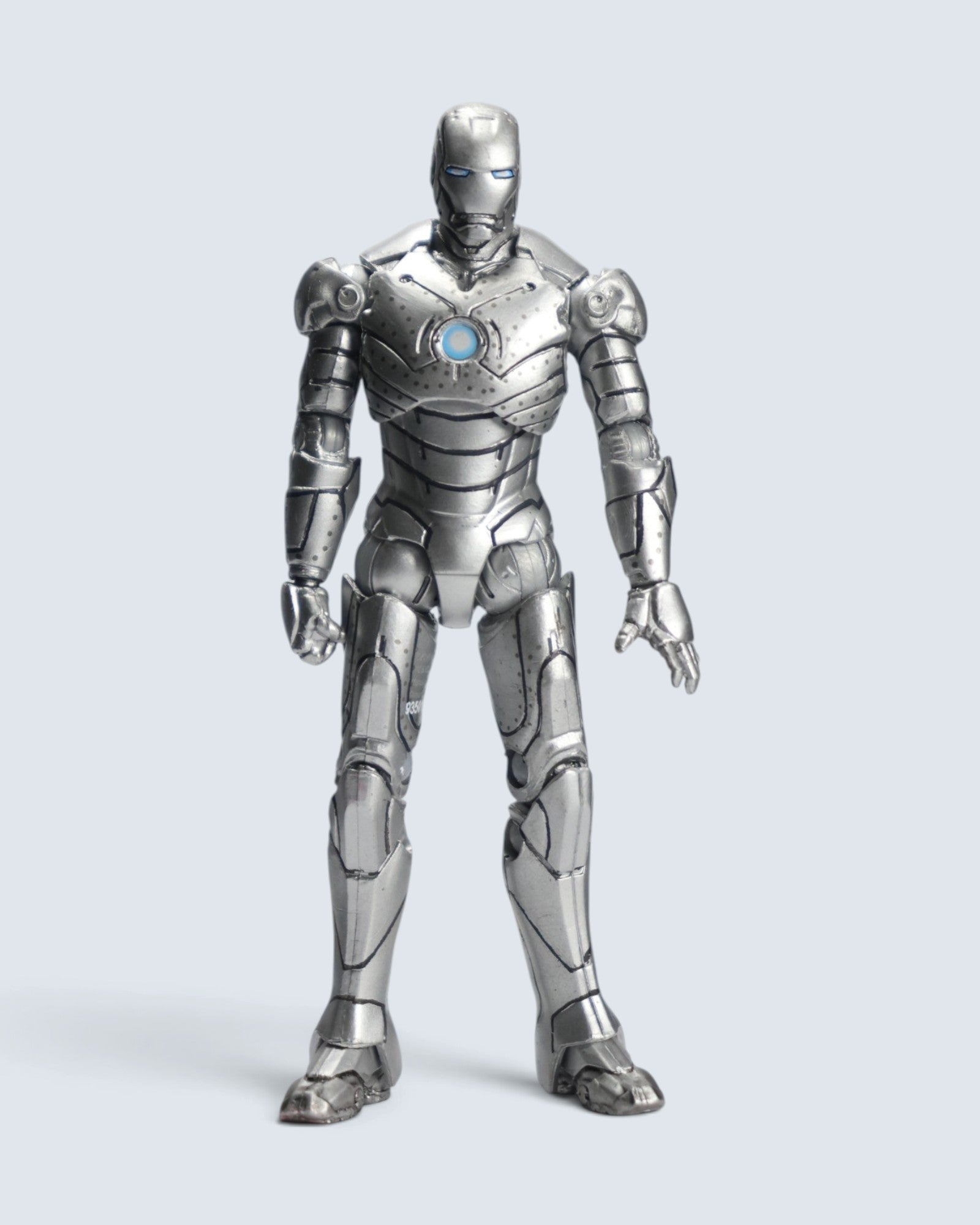 Marvel Official Hasbro Iron Man Silver Centurion Armor Action Figure