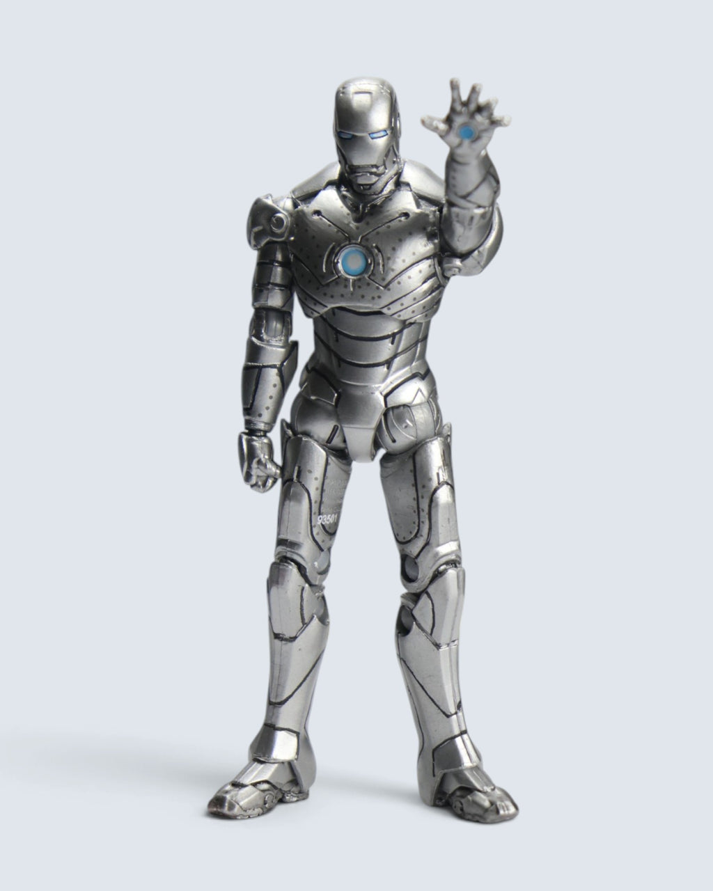 Marvel Official Hasbro Iron Man Silver Centurion Armor Action Figure