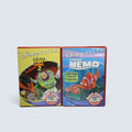 Disney Pixar Read Along 2-Disc Set: Toy Story 2 & Finding Nemo (Storybook & CD)