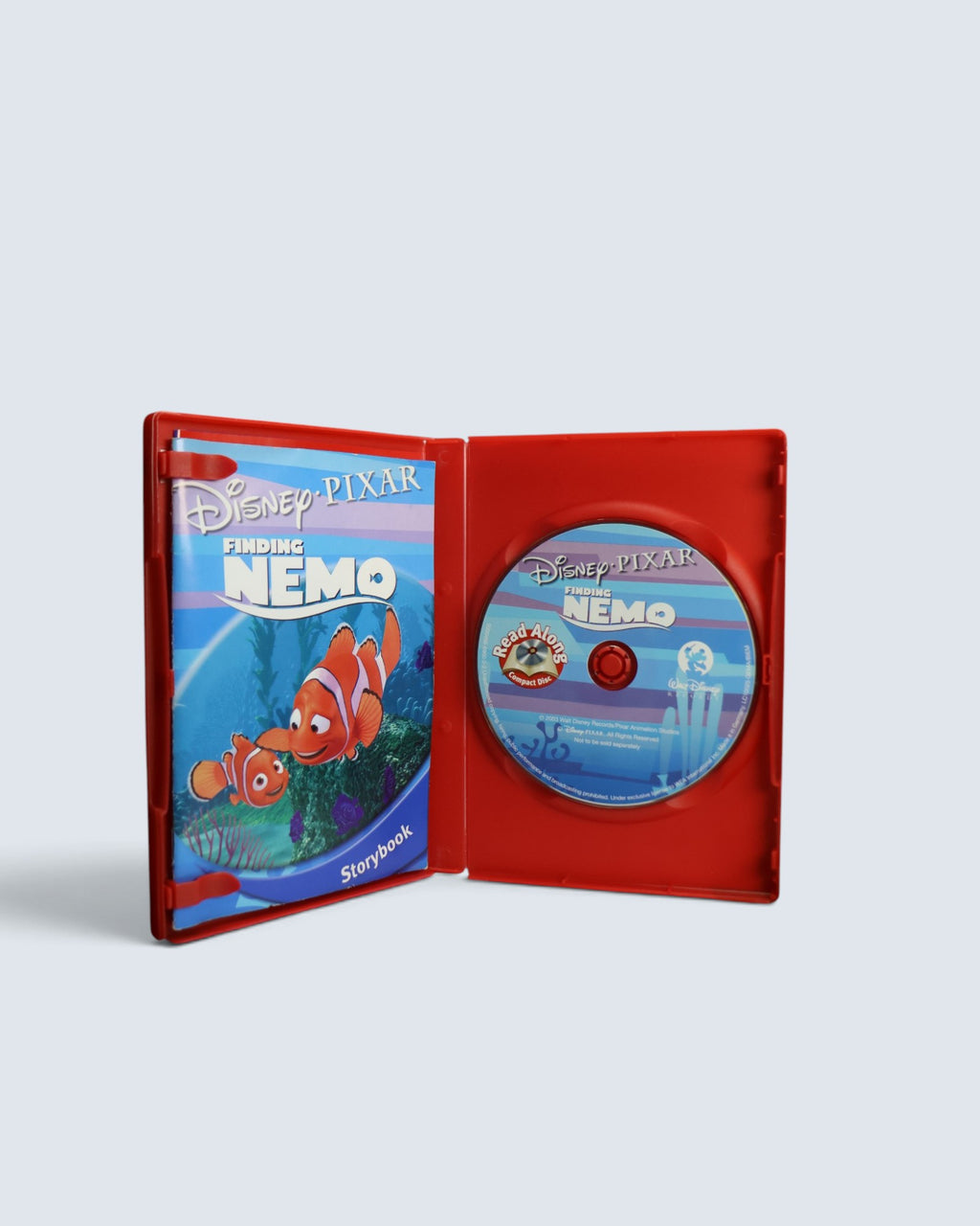 Disney Pixar Read Along 2-Disc Set: Toy Story 2 & Finding Nemo (Storybook & CD)