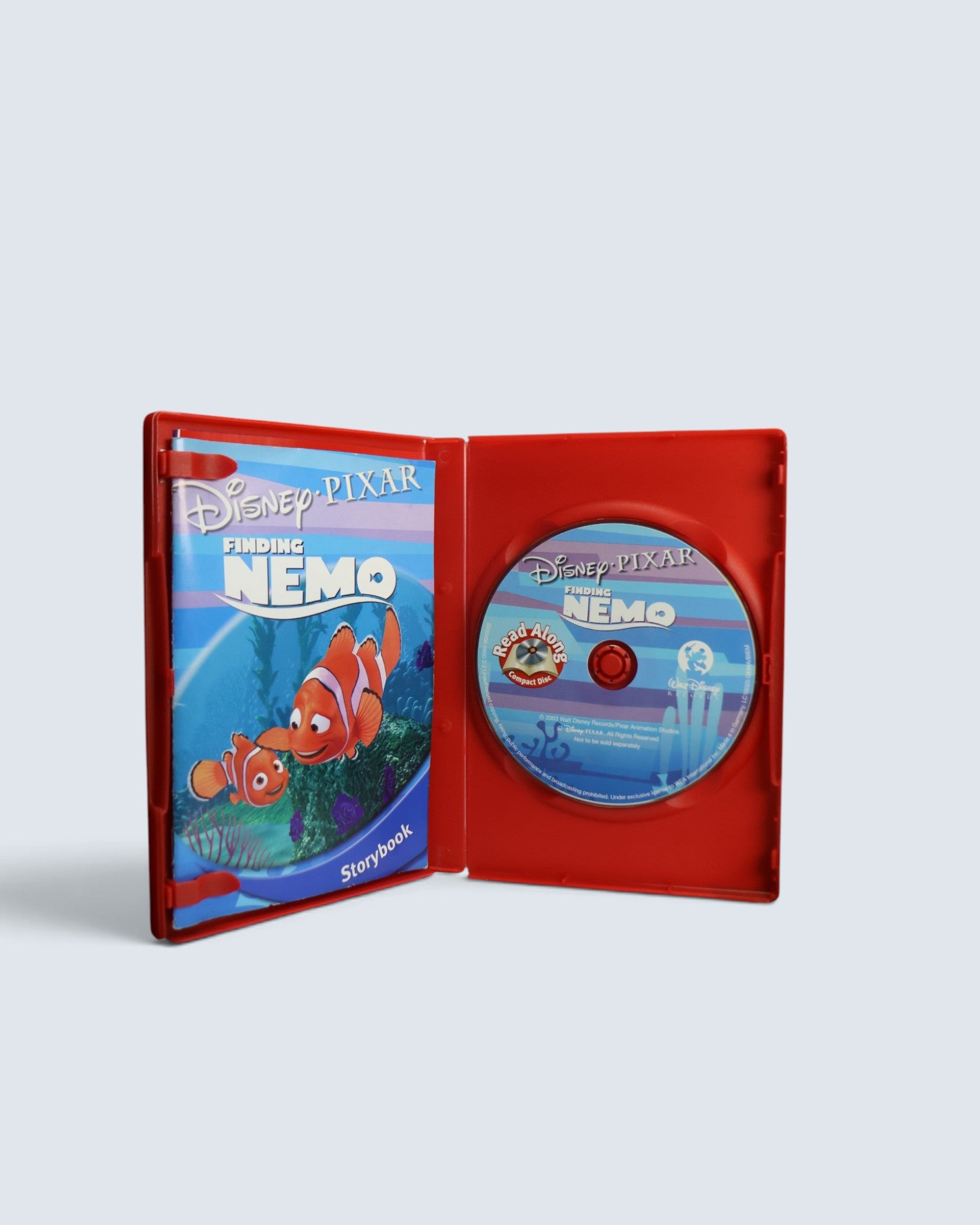 Disney Pixar Read Along 2-Disc Set: Toy Story 2 & Finding Nemo (Storybook & CD)