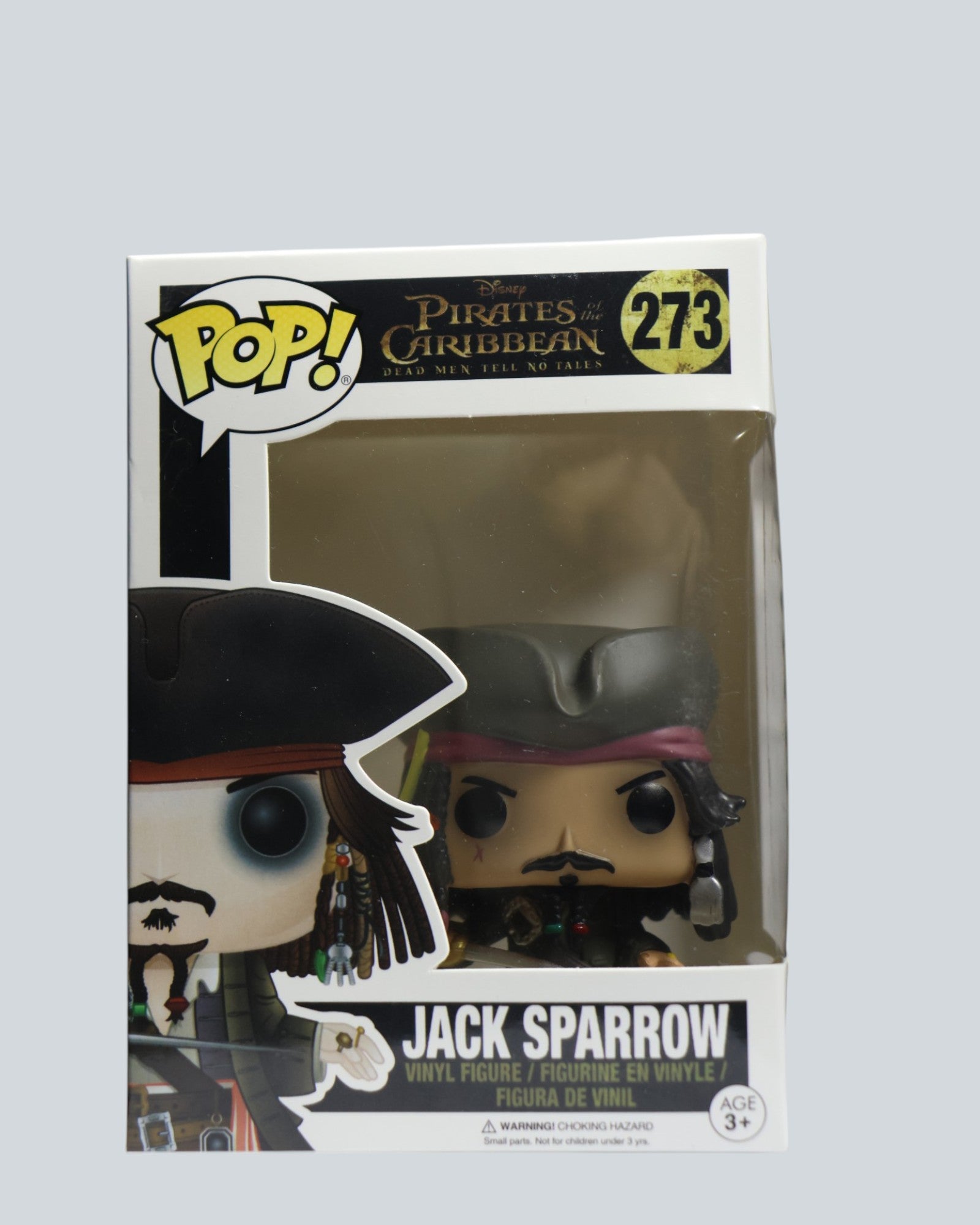 Disney Pirates of the Caribbean: – Jack Sparrow Funko Pop! #273 (Very Rare)