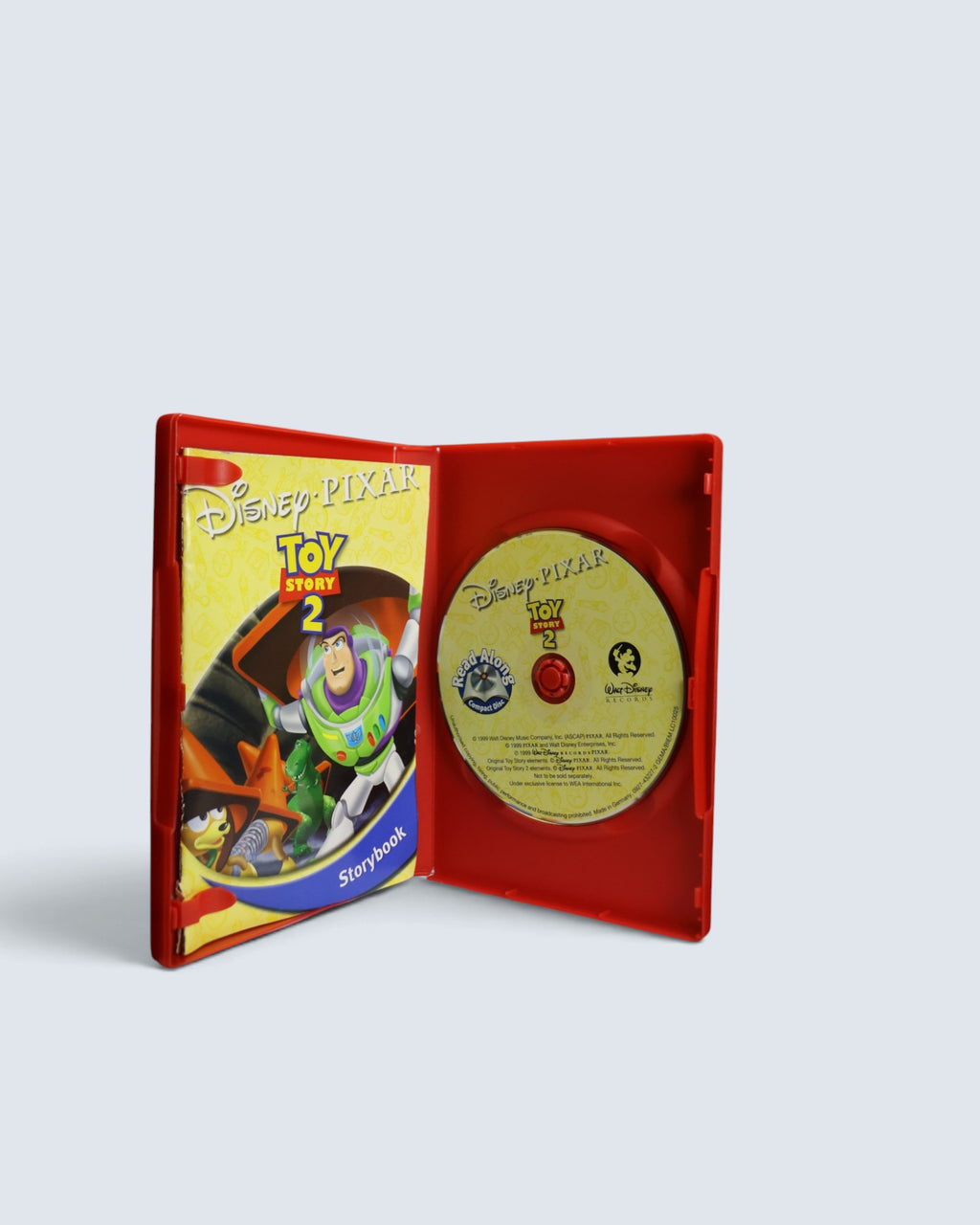 Disney Pixar Read Along 2-Disc Set: Toy Story 2 & Finding Nemo (Storybook & CD)