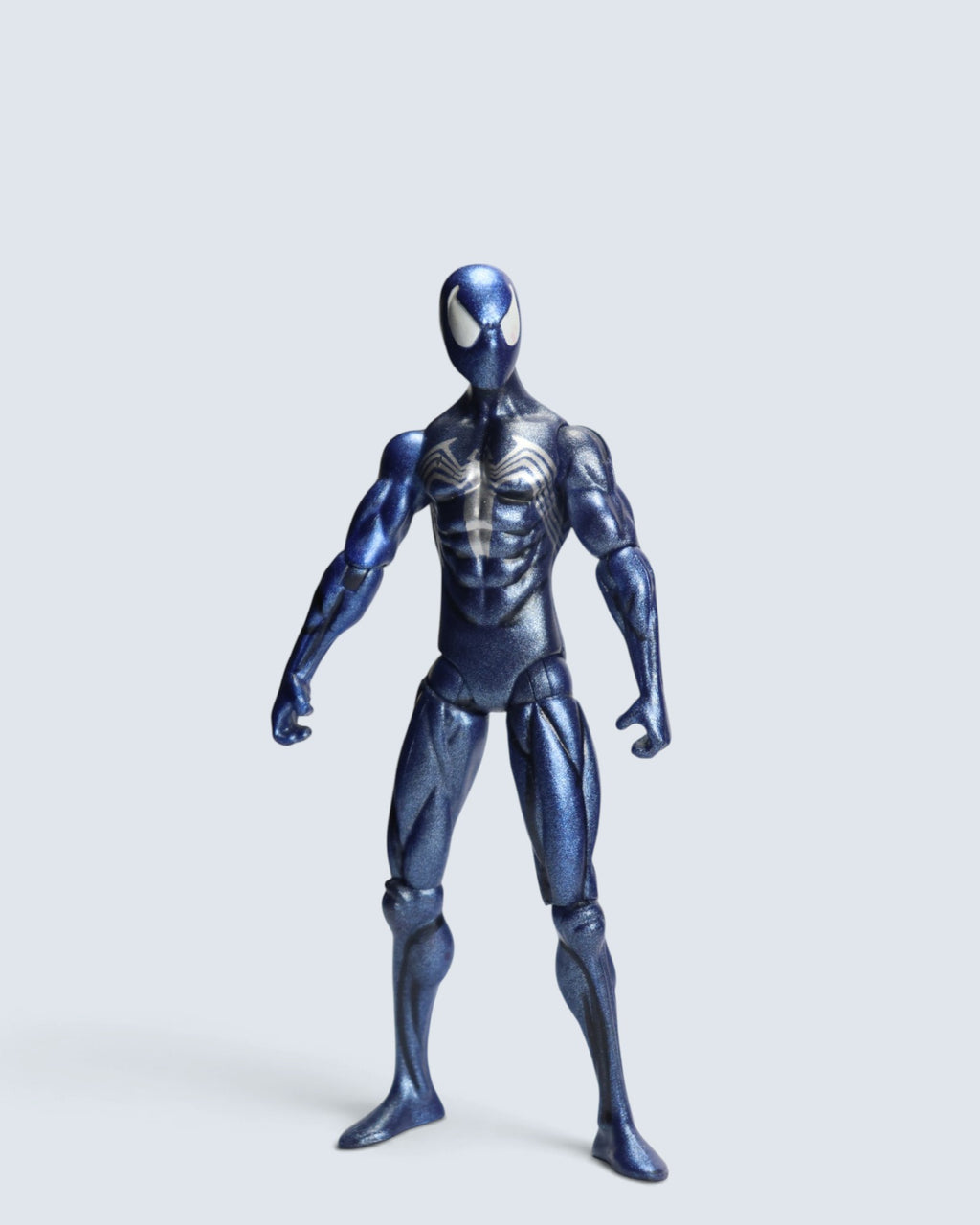 Marvel Spider-Man Symbiote Suit Metallic Blue Action Figure