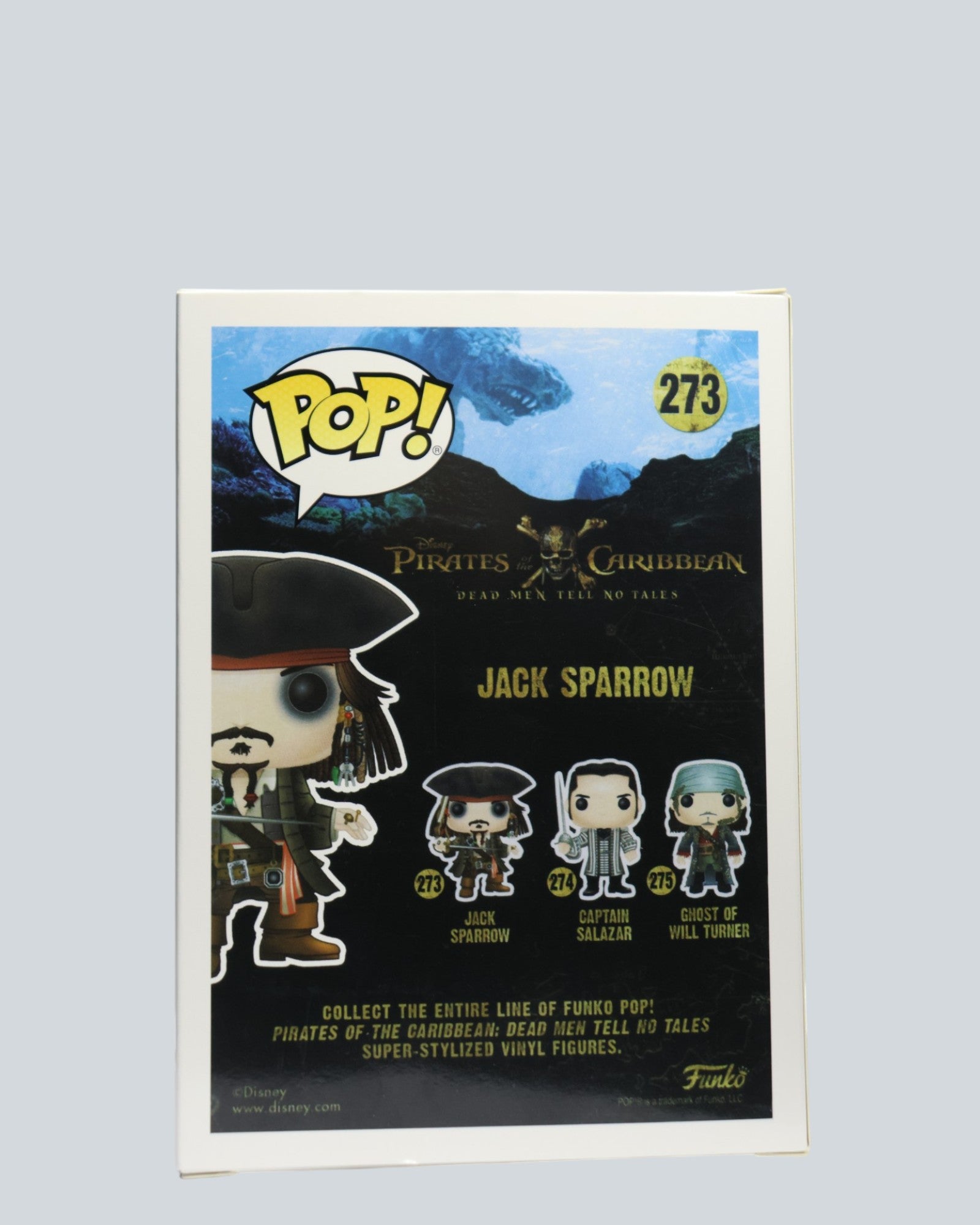 Disney Pirates of the Caribbean: – Jack Sparrow Funko Pop! #273 (Very Rare)
