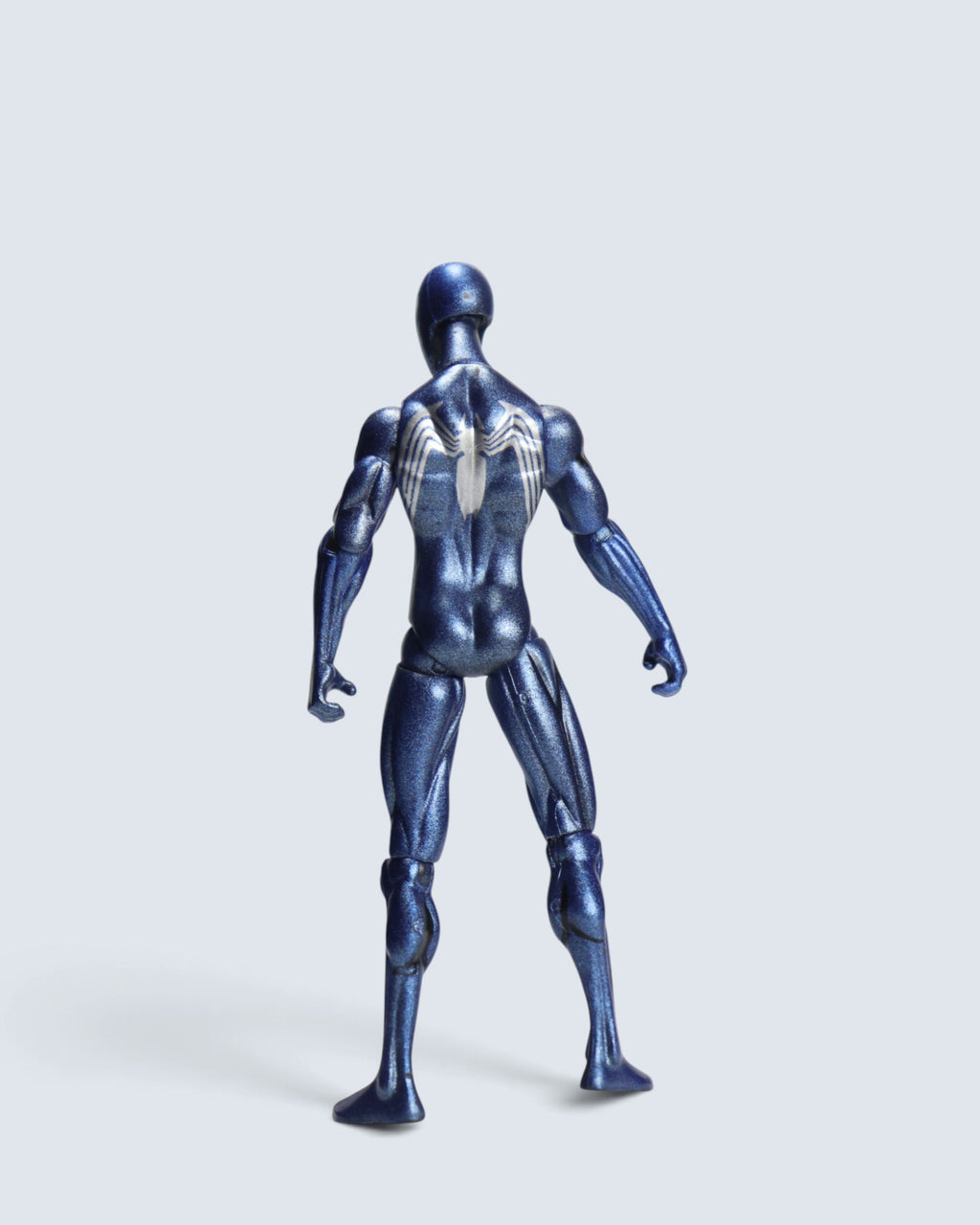 Marvel Spider-Man Symbiote Suit Metallic Blue Action Figure