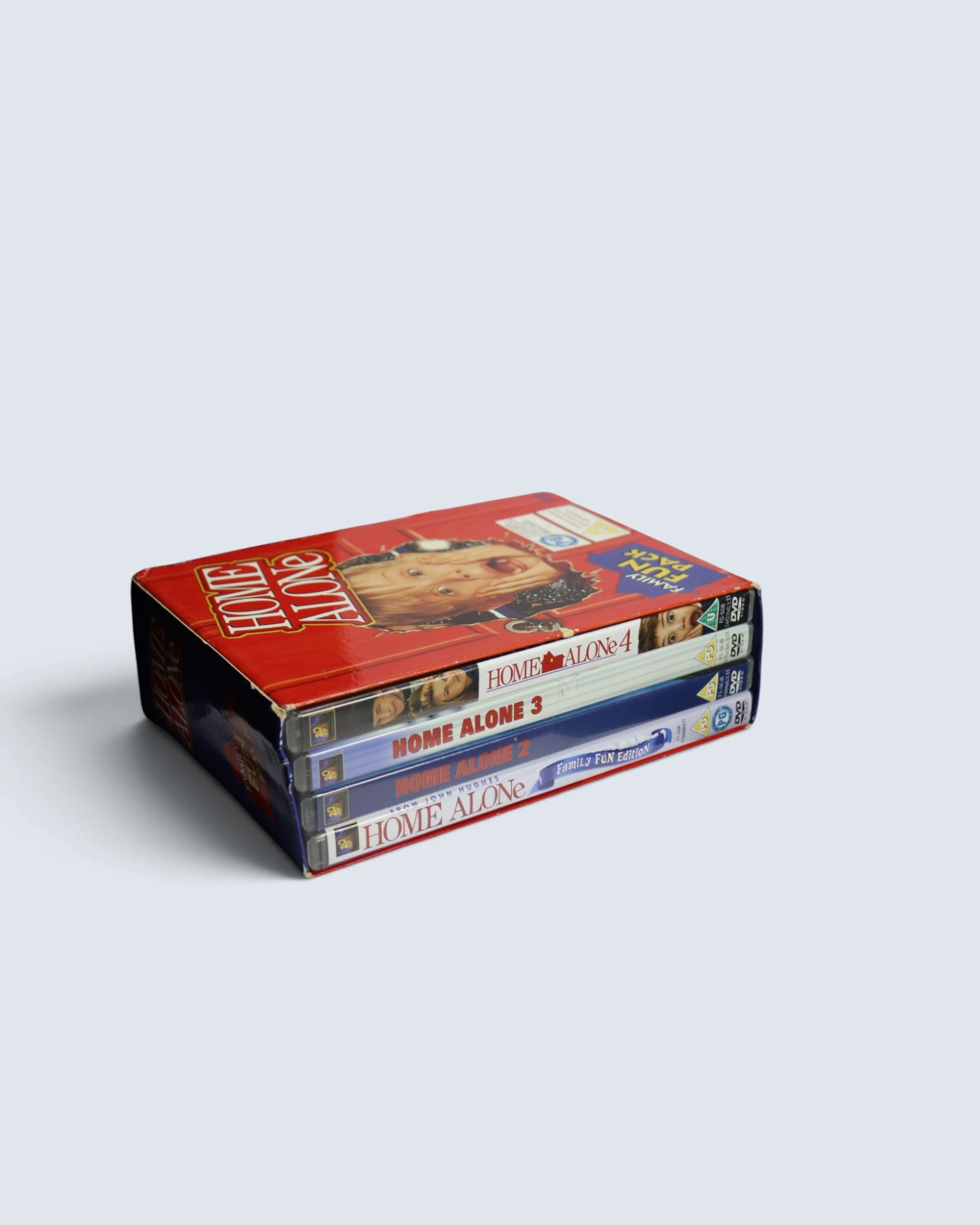 Home Alone Family Fun Pack: 4-Movie Collection DVD Box Set (Parts 1-4)