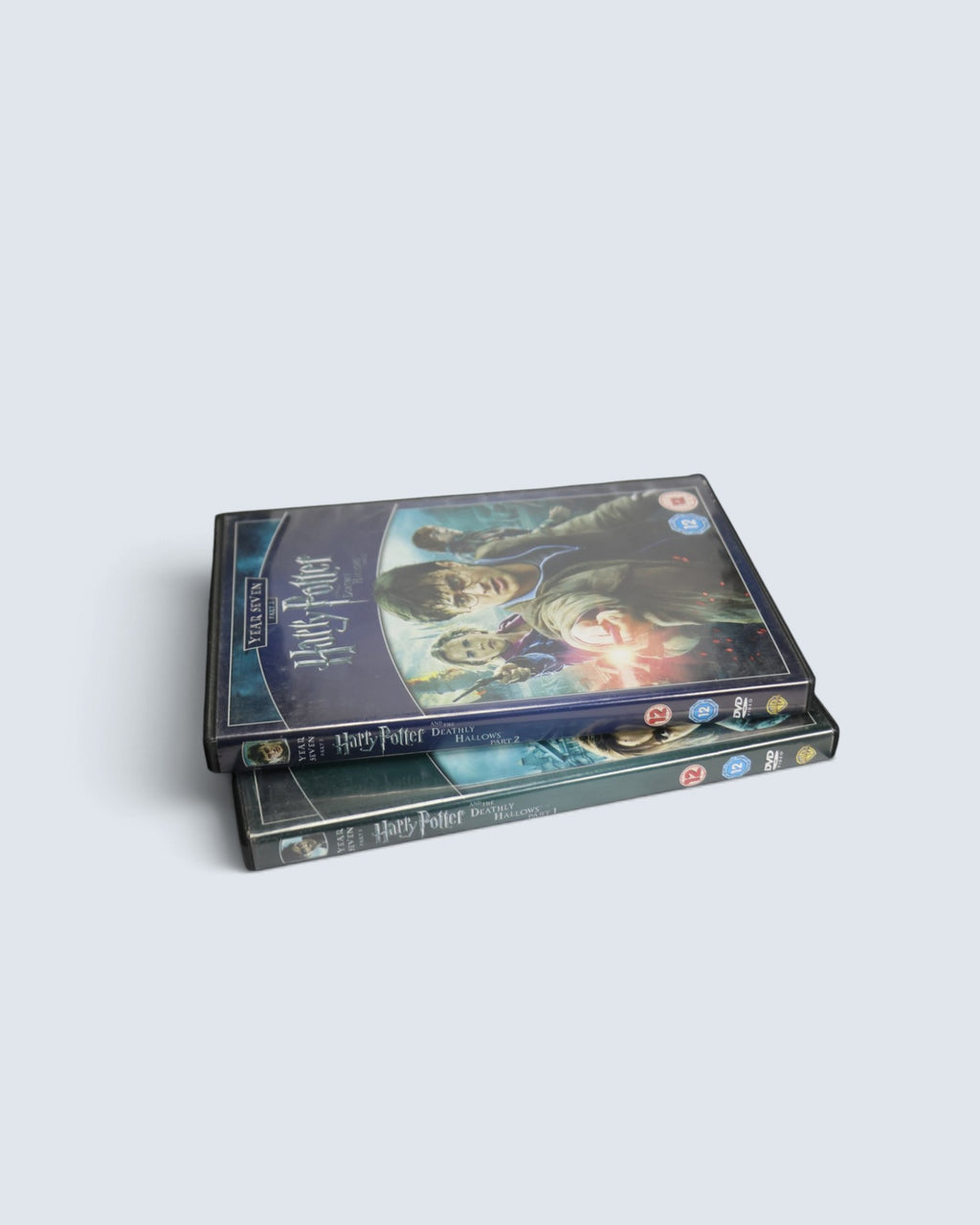 Harry Potter and the Deathly Hallows Parts 1 & 2 Double DVD Collection Set