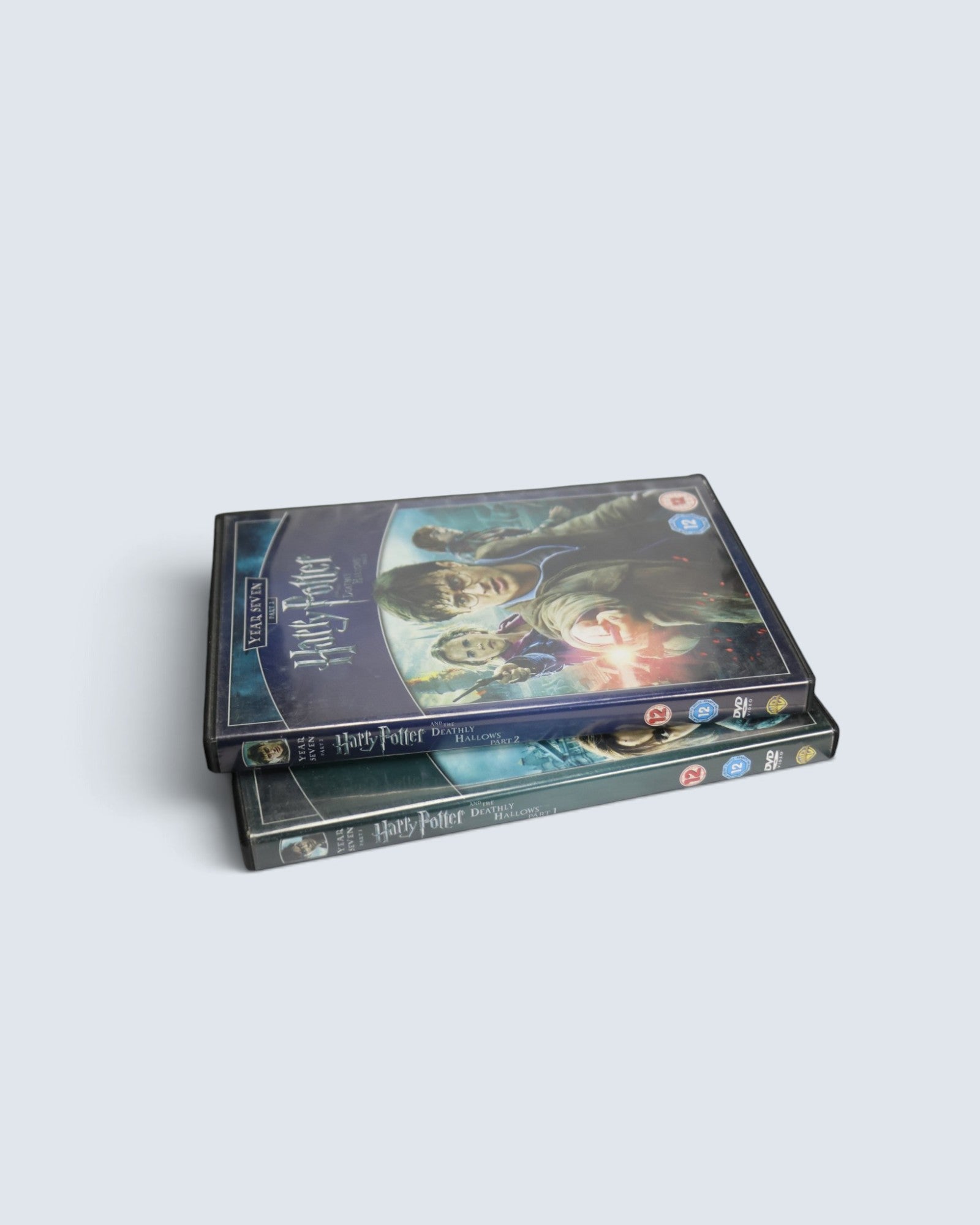 Harry Potter and the Deathly Hallows Parts 1 & 2 Double DVD Collection Set