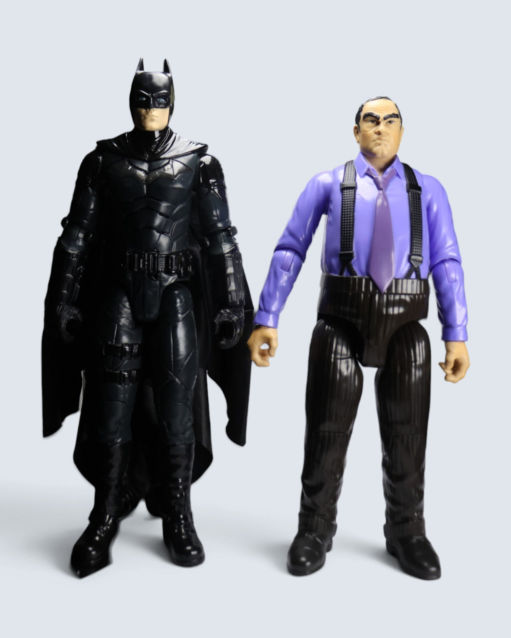 DC: The Batman Movie Action Figure Set: Batman, Batcycle & The Penguin
