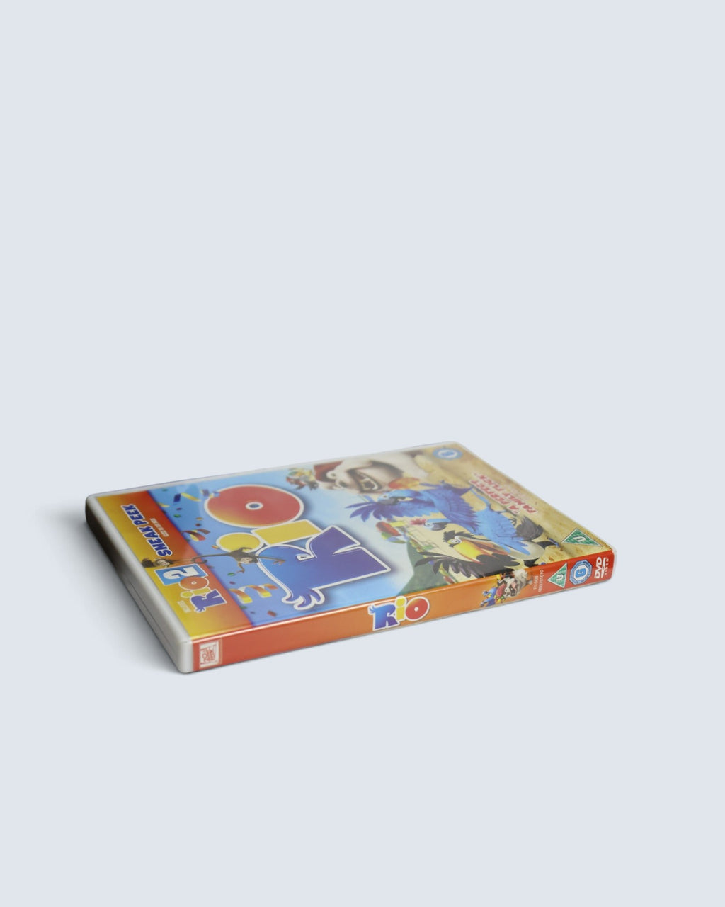 Rio (DVD, 2011) Animated Movie with Rio 2 Sneak Peek Insert