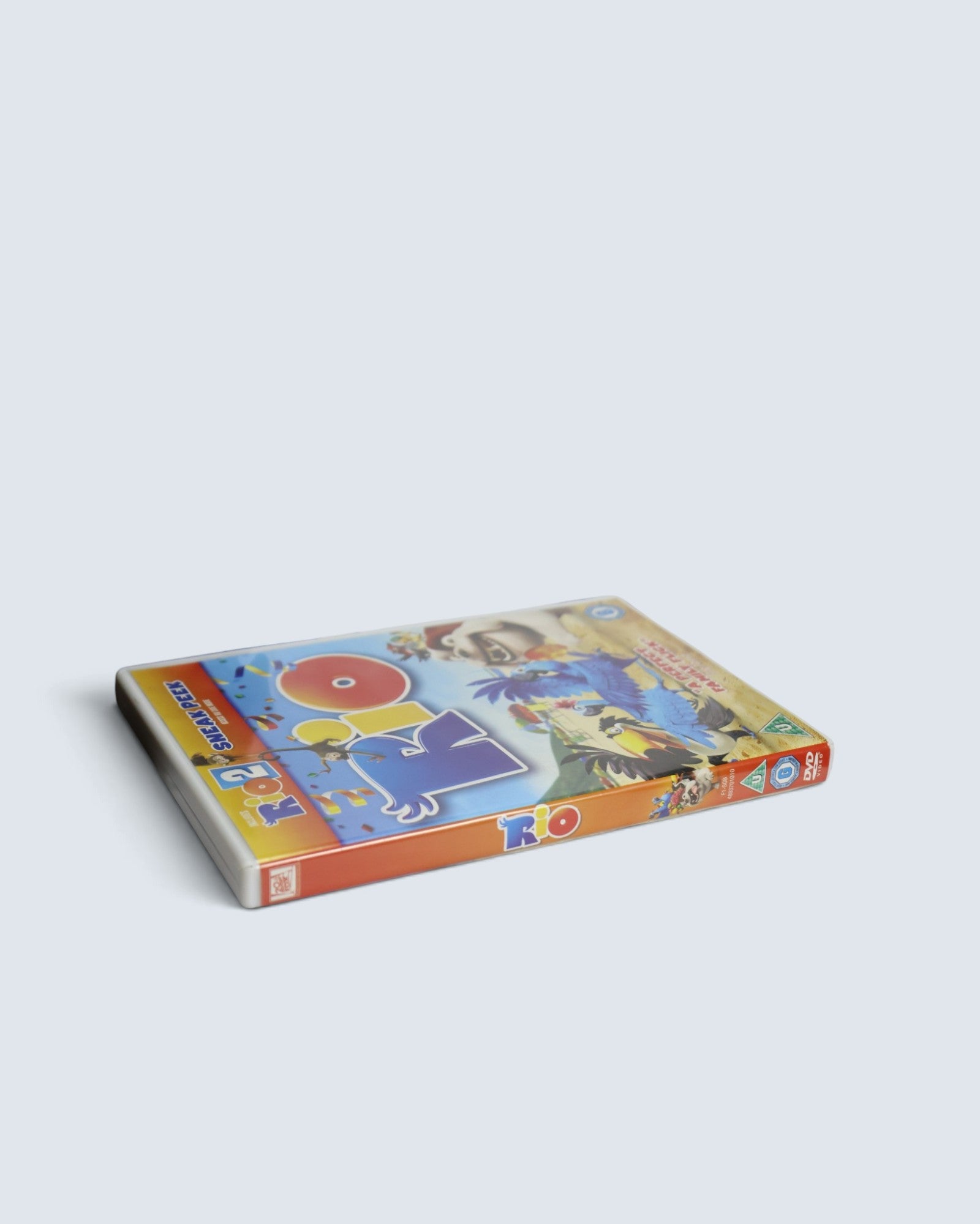 Rio (DVD, 2011) Animated Movie with Rio 2 Sneak Peek Insert