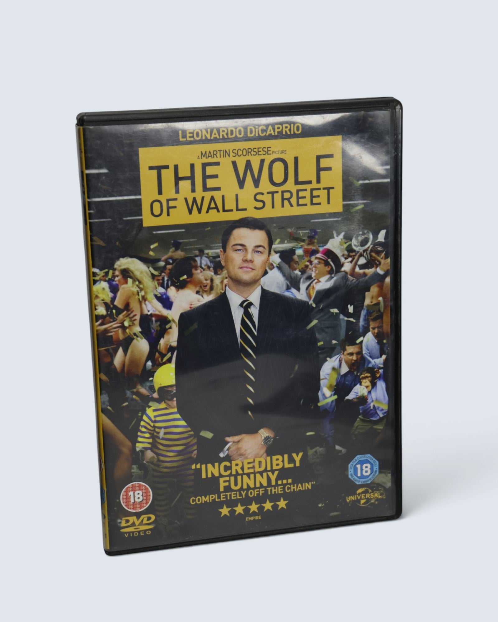 The Wolf of Wall Street DVD (Universal Pictures)