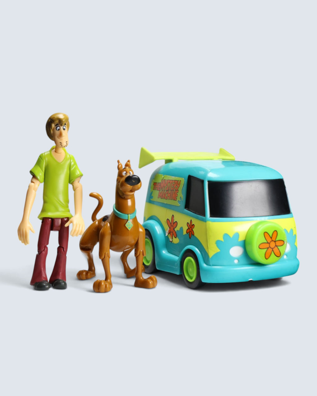 Scooby-Doo Action Figure & Mystery Machine Vehicle Bundle Set