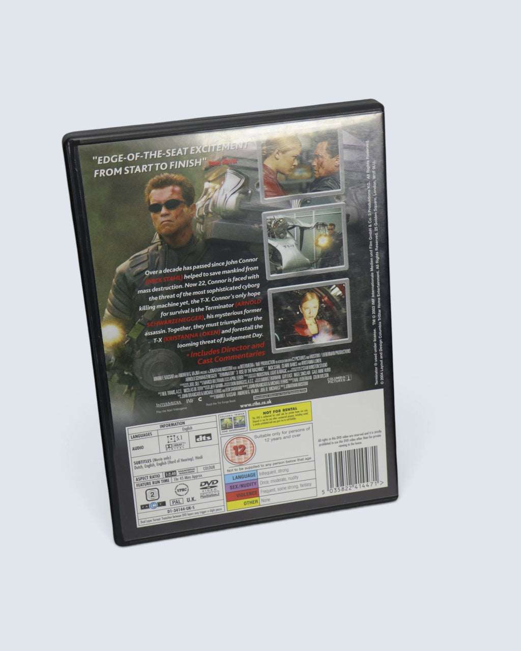 Terminator 3: Rise of the Machines DVD (Columbia Pictures)