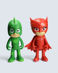 PJ Masks Gekko & Owlette Action Figure Duo Set