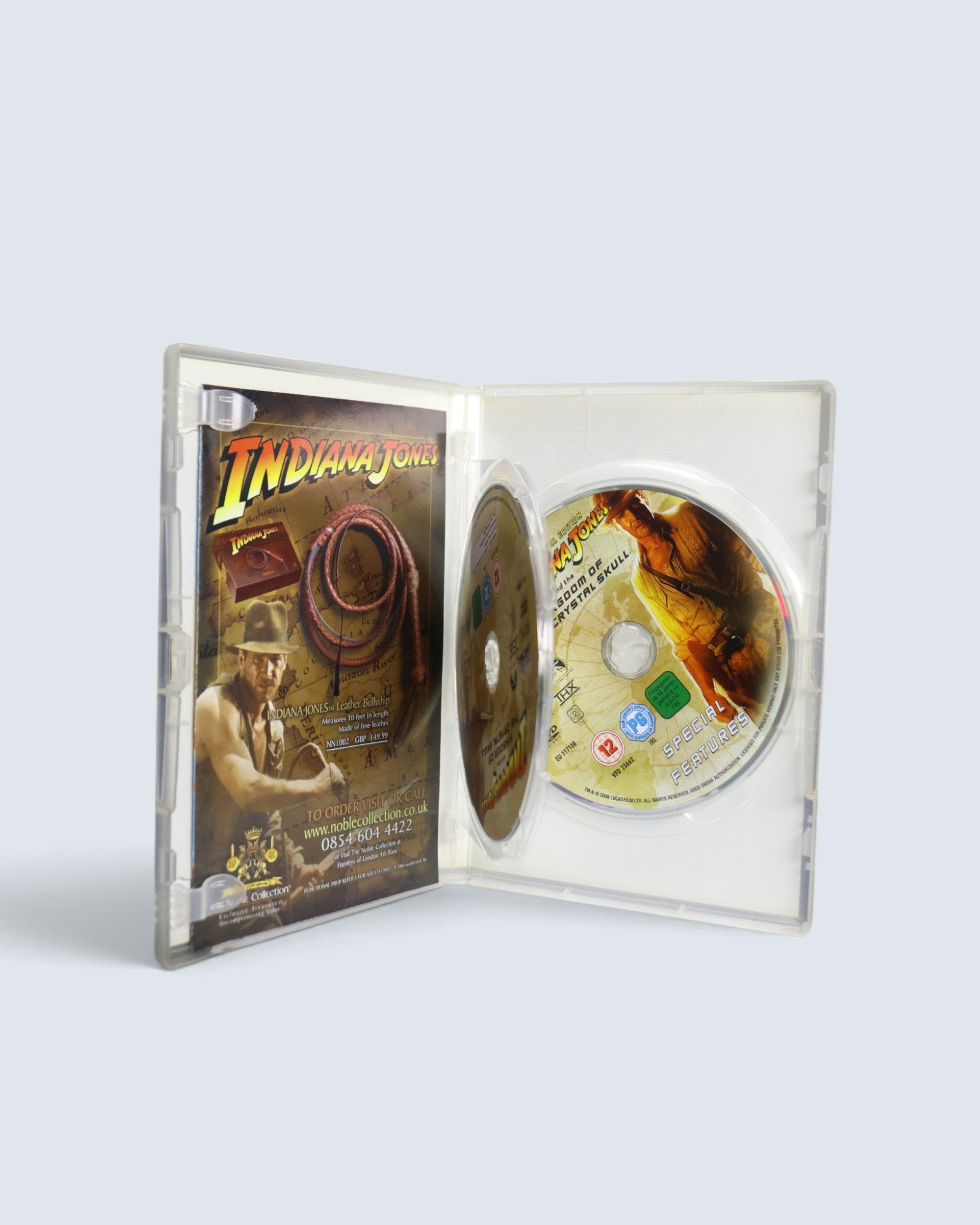 Indiana Jones and the Kingdom of the Crystal Skull DVD (2-Disc Special Edition, Paramount)