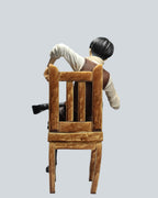 Attack on Titan Levi Ackerman Sitting on Chair Tea Time - Action Figure