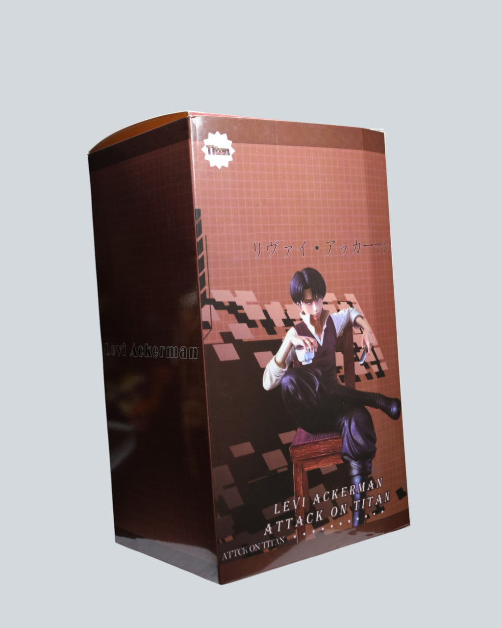 Attack on Titan Levi Ackerman Sitting on Chair Tea Time - Action Figure