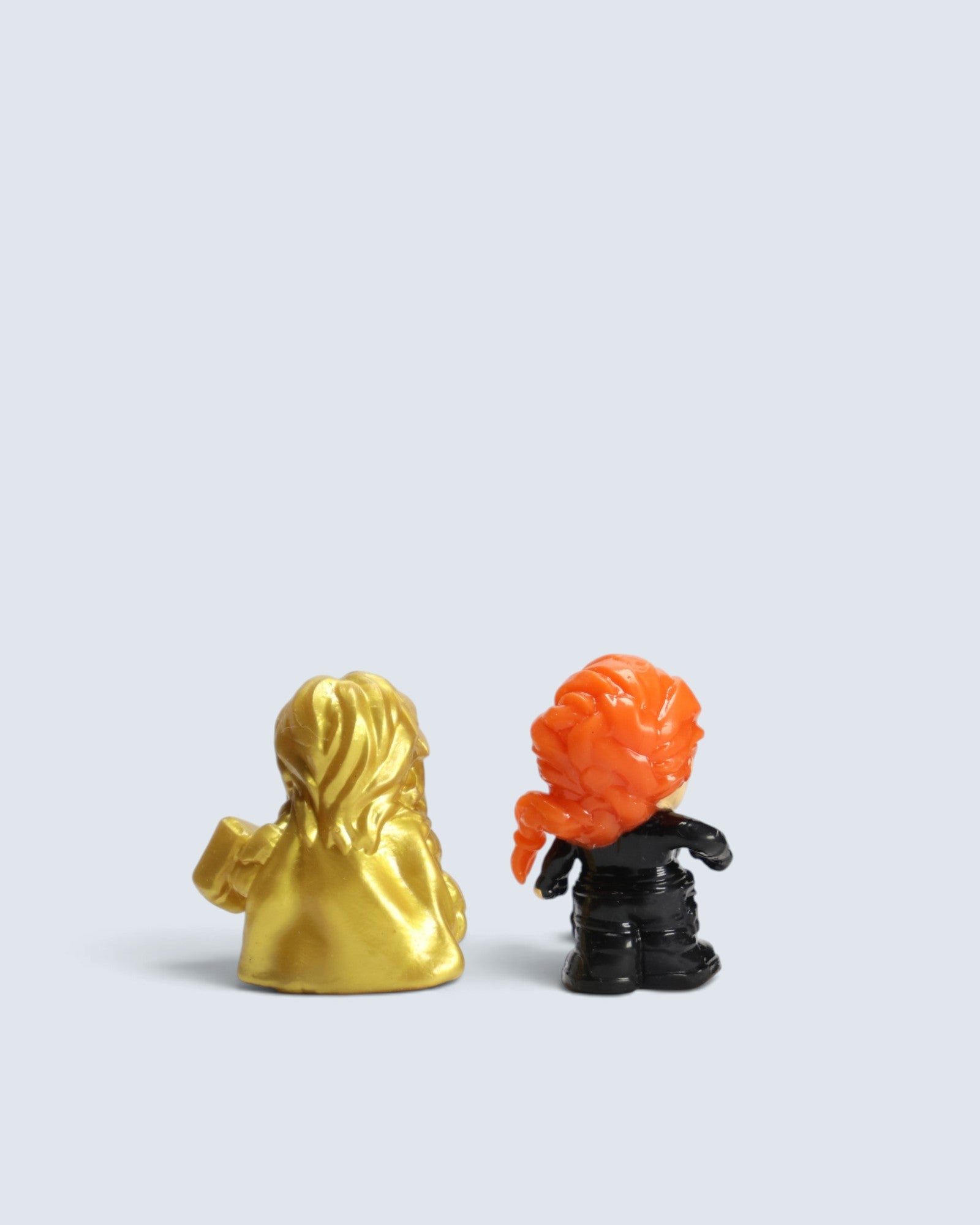 Marvel Avengers Thor (Gold Variant) & Black Widow Ooshies Pencil Topper Figure Duo Set