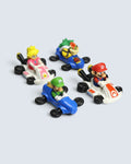 Mario Kart - Mini Figures 4-Piece Vehicle Bundle
