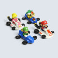 Mario Kart - Mini Figures 4-Piece Vehicle Bundle